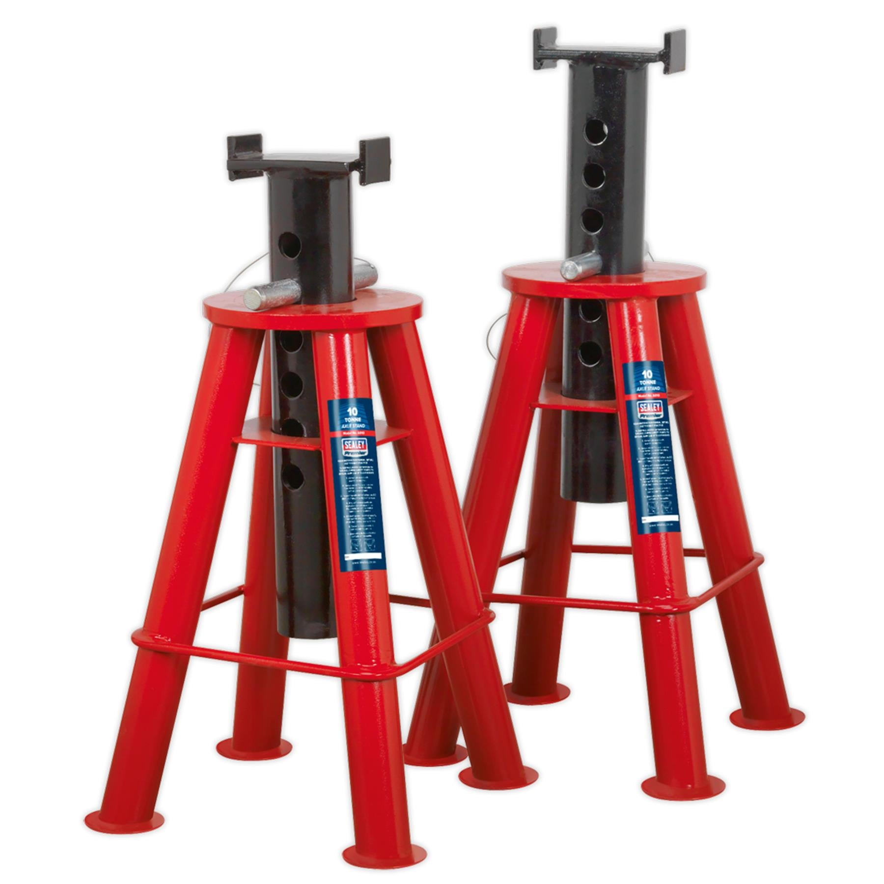 Sealey Axle Stands (Pair) 10tonne Capacity per Stand