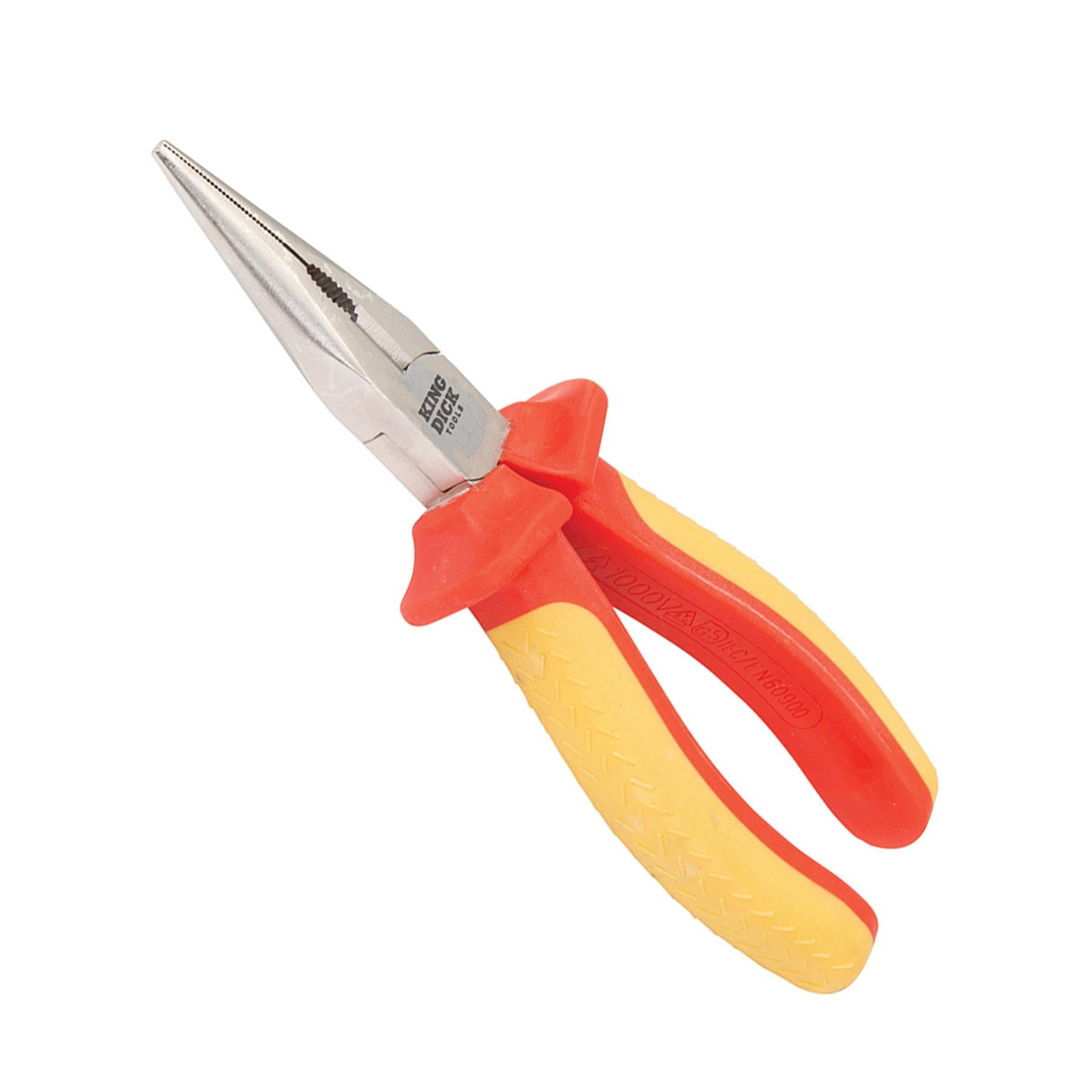 King Dick Long Nosed Pliers 170mm High Grade Steel