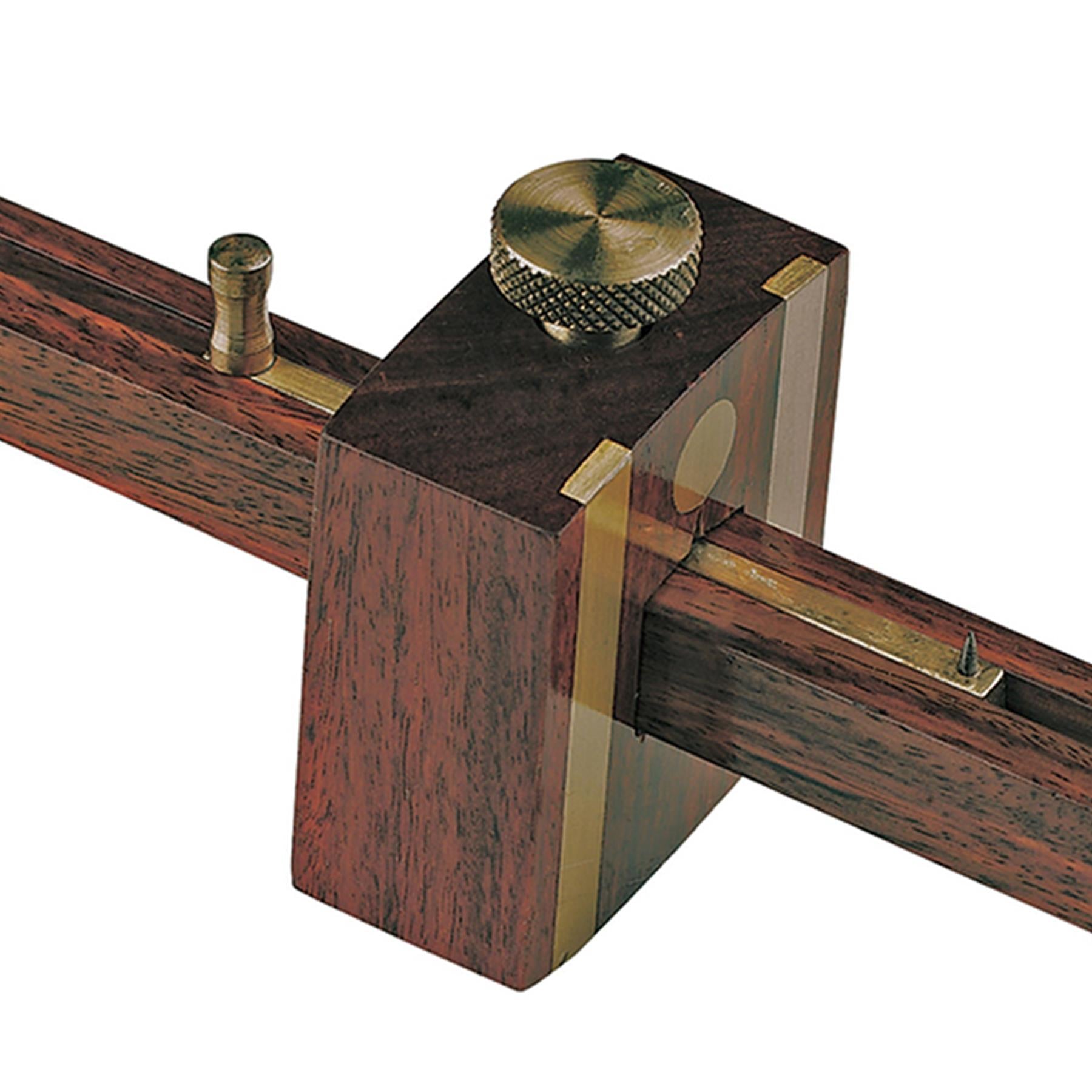 Hardwood Mortice Gauge 230mm Measuring Two Marking Spurs Carpentry Woodwork DIY
