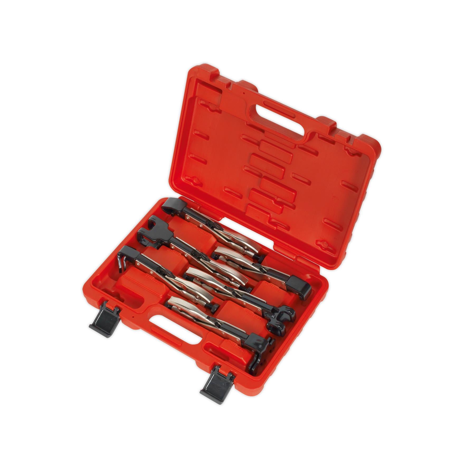 Sealey Axial Locking Grip Set 6pc Smooth & Secure Handling