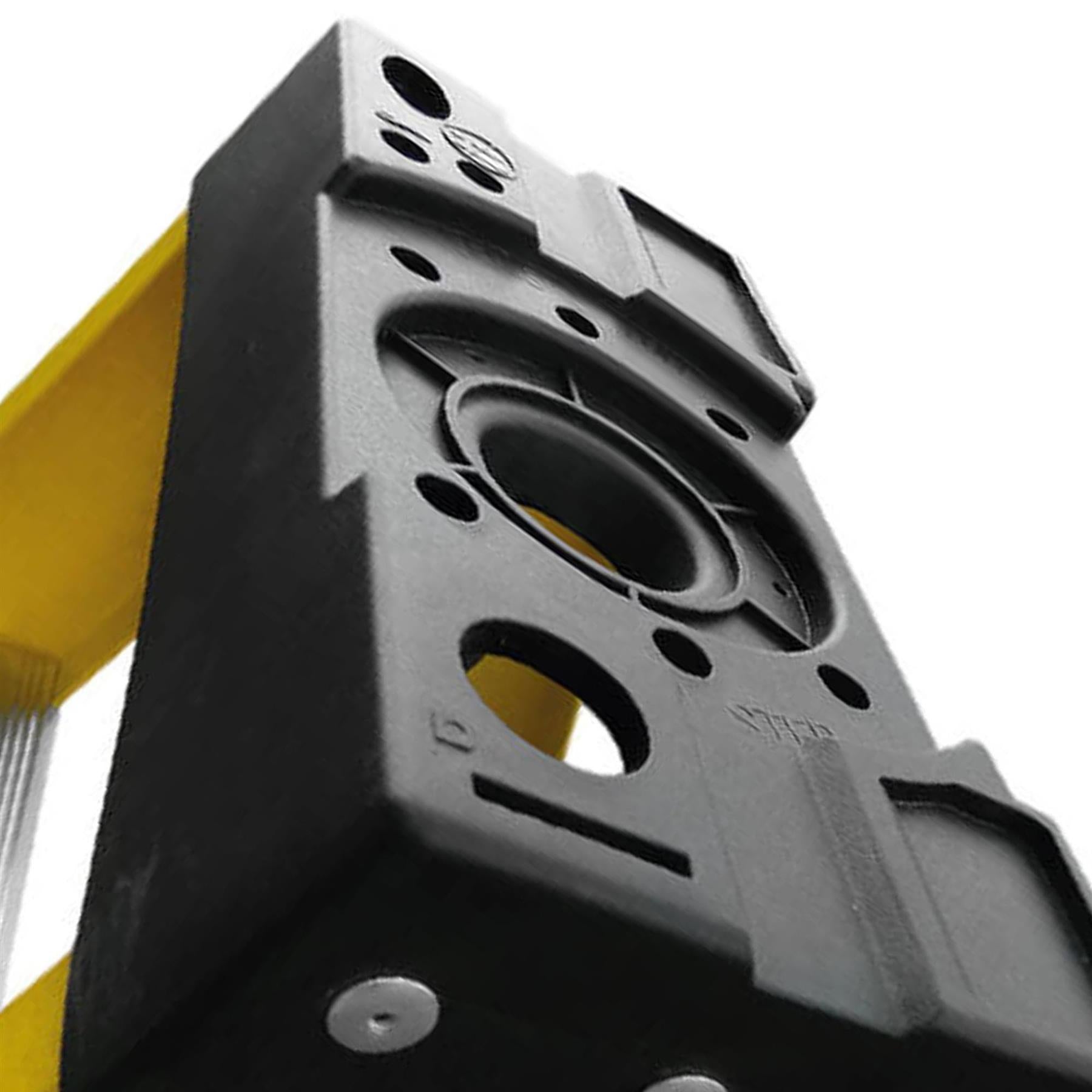 Dapetz PRo 10 Tread GRP Fibreglass Builders Step Ladder 2.58m, 150 Kg, Made In Uk