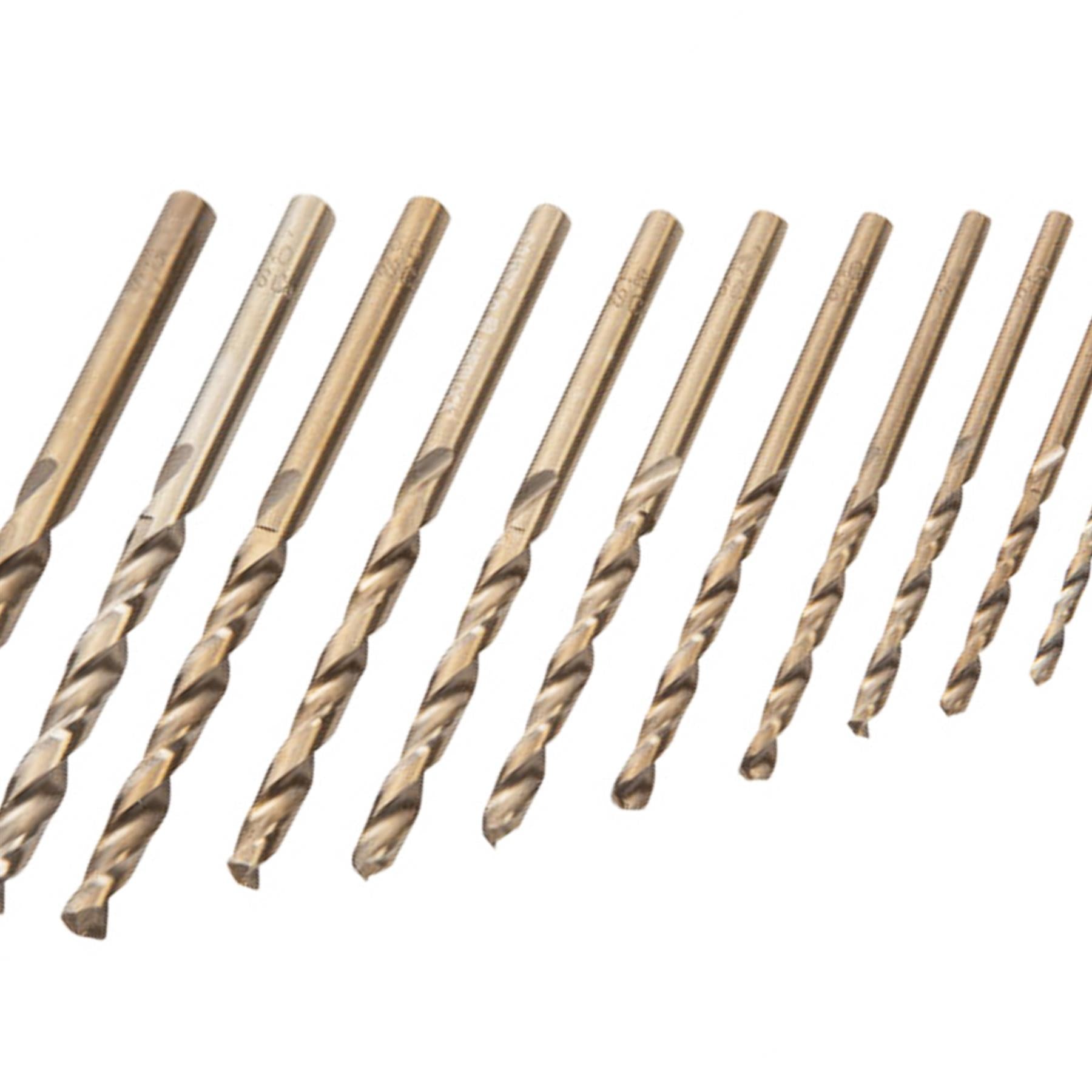 BlueSpot 13 Piece HSS Drill Bit Set Steel 1.5mm To 6.5mm Drill Bits