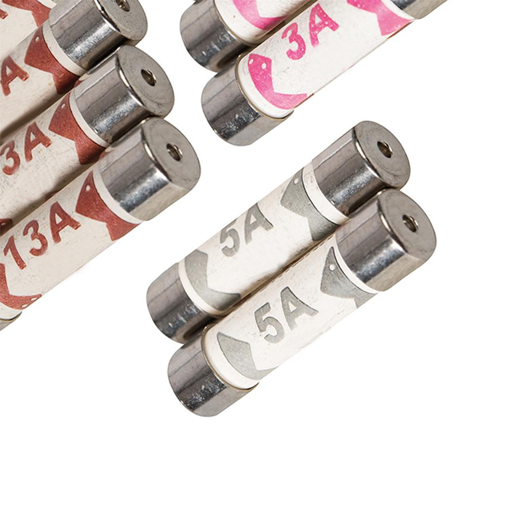 10 x Mixed Ceramic Fuses Household Domestic Mains Plug Top 3A 5A 13Amp ASTA