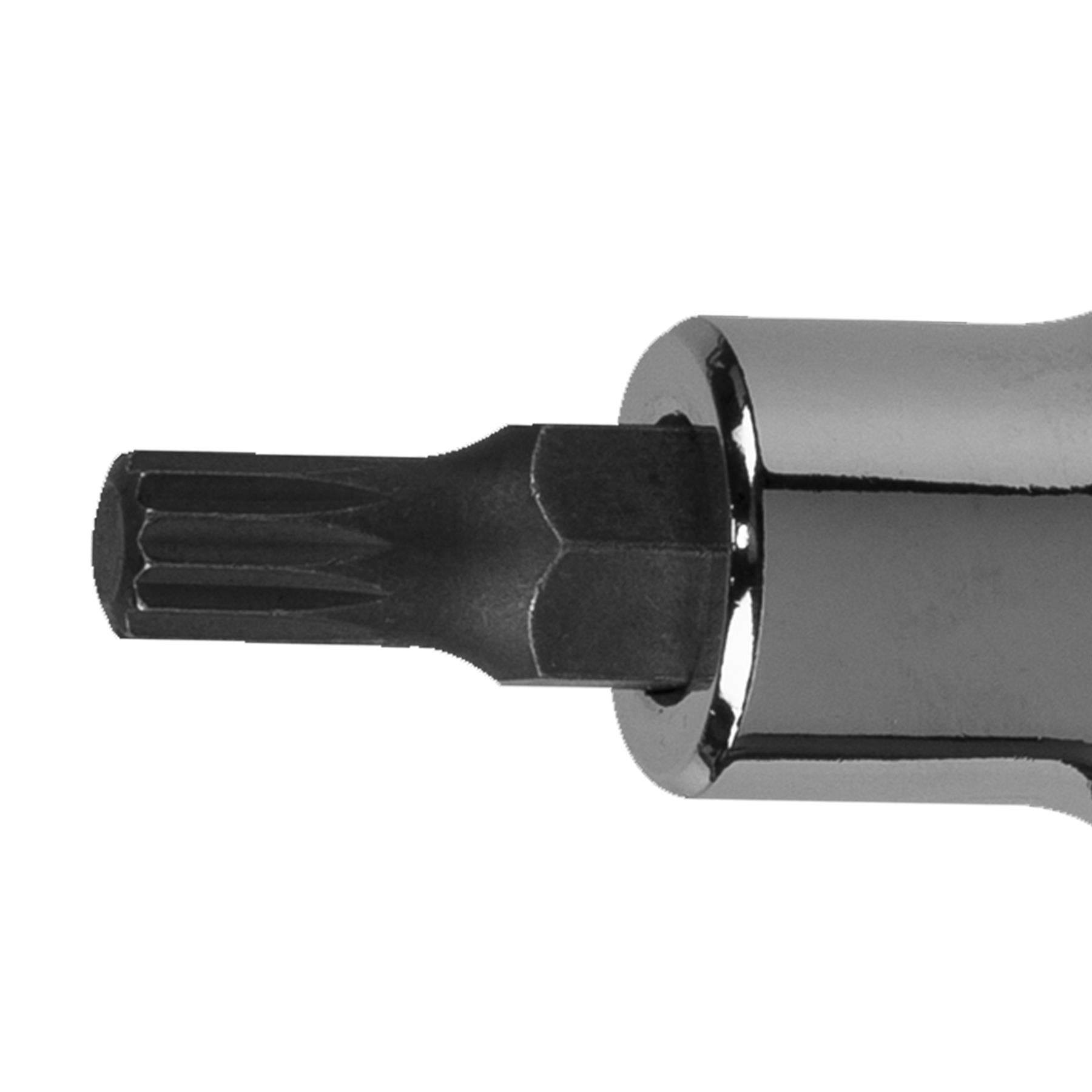 Sealey Spline Socket Bit M6 1/2"Sq Drive Chrome Vanadium