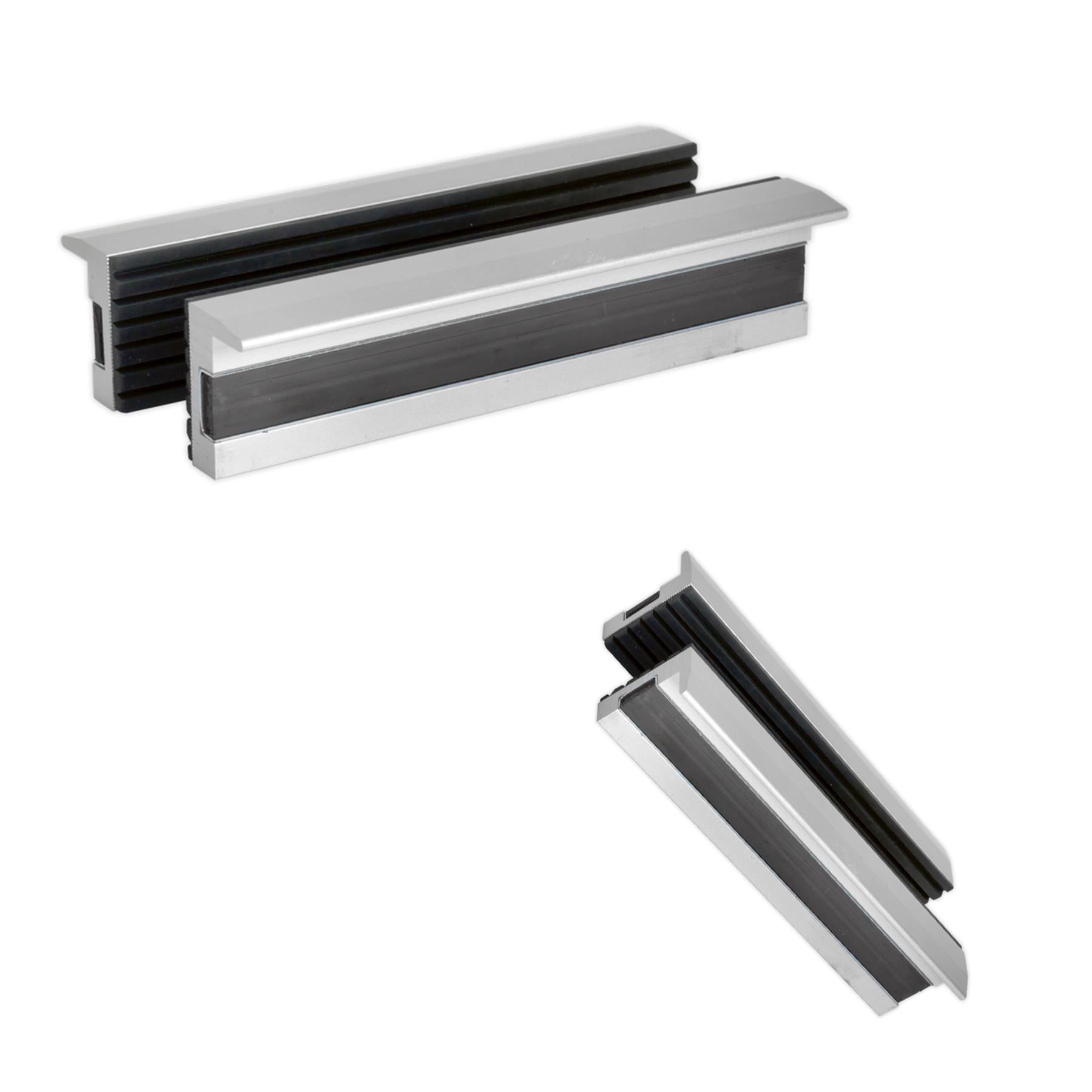 Sealey Soft Jaws for Vices - 125mm With Heavy-Duty Magnetic Strip