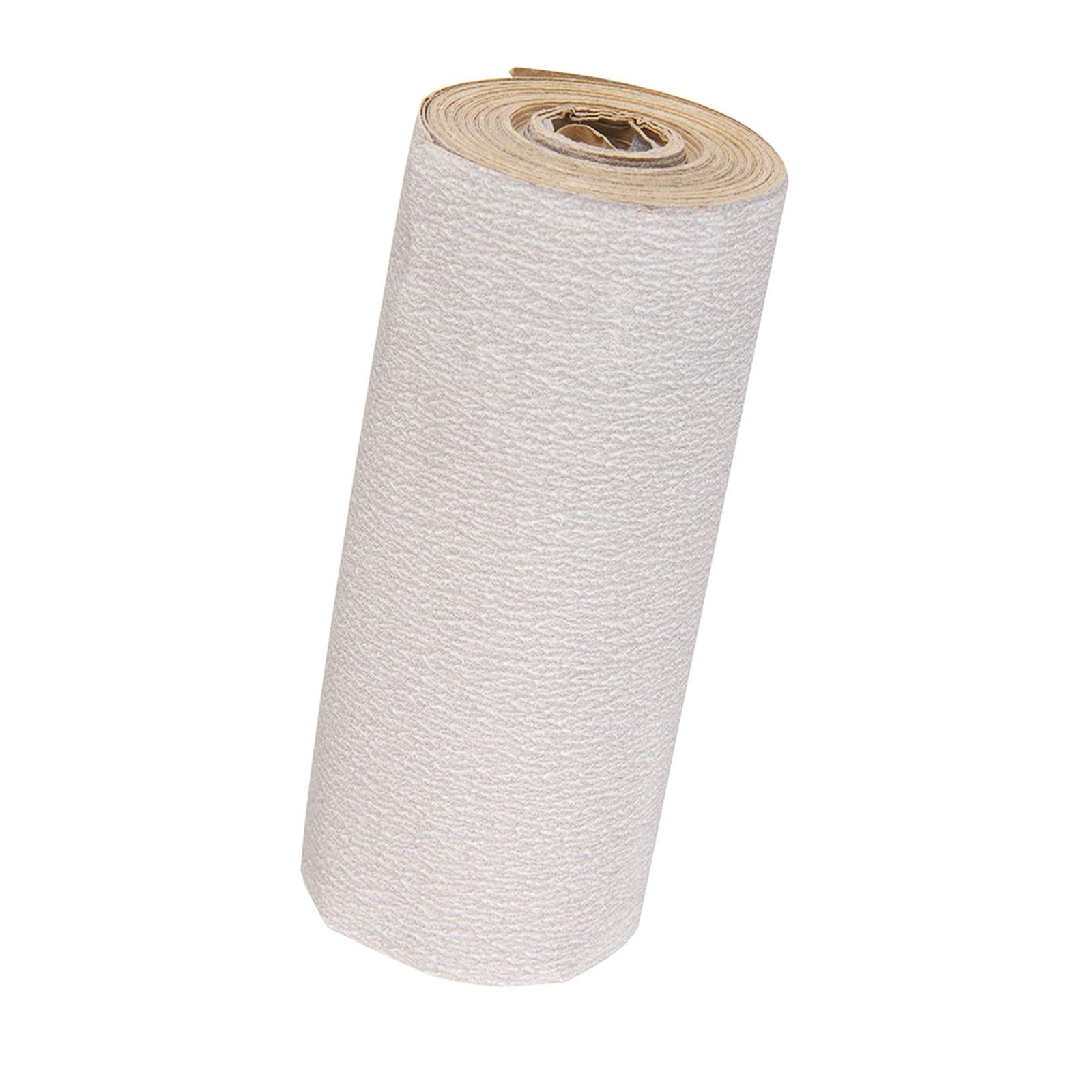 Sanding Sandpaper Abrasive Stearated Aluminium Oxide 115mm x 5m Fine 240 Grit