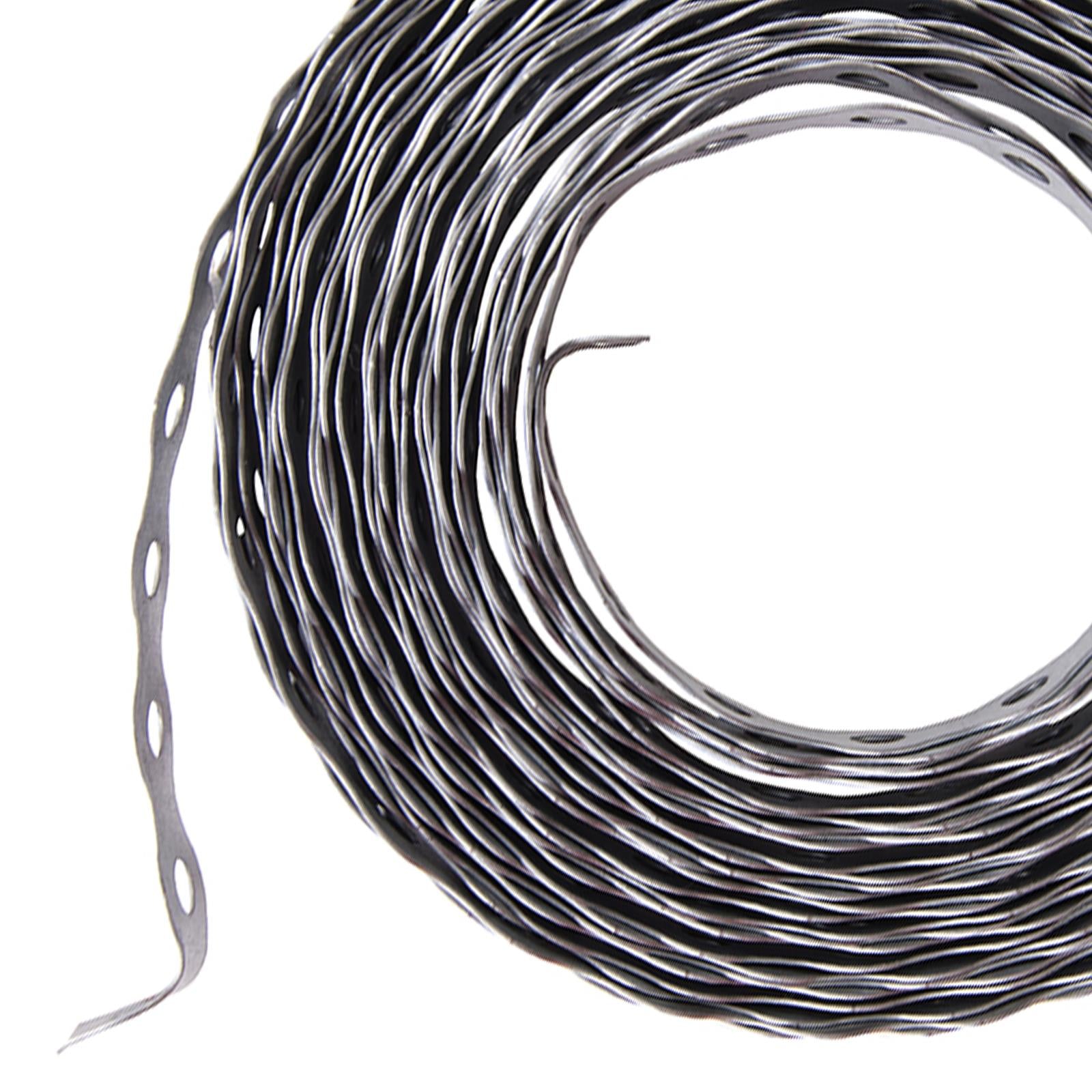 Galvanised Fixing Band Easy Twist Or Bent For Securing Supporting 17mm X 10M