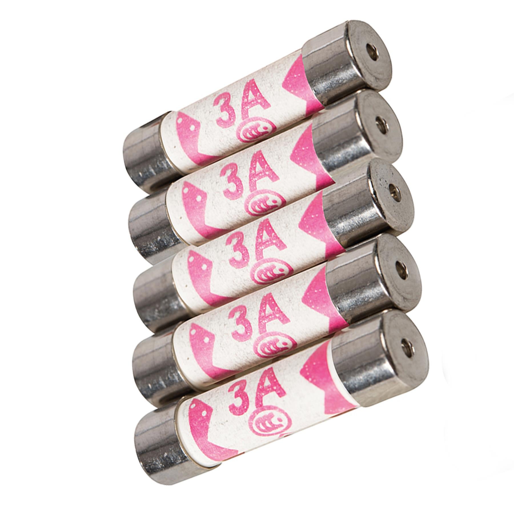 Electric Premium Quality Fuses 10pk 3A fast acting replacement safety
