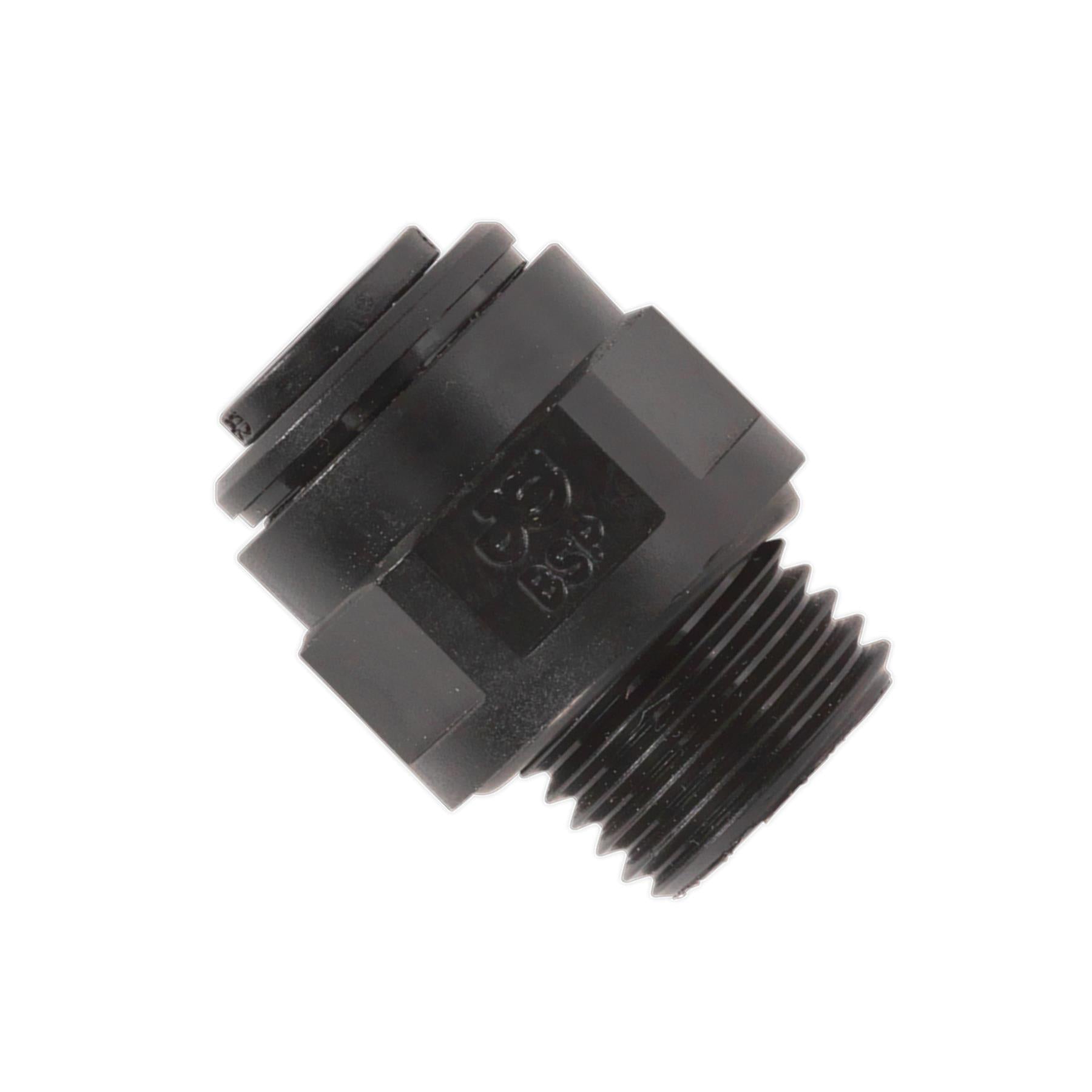 Sealey Straight Adaptor 10mm x 1/4"BSP Pk of 5 (Speedfit-PM011012E)