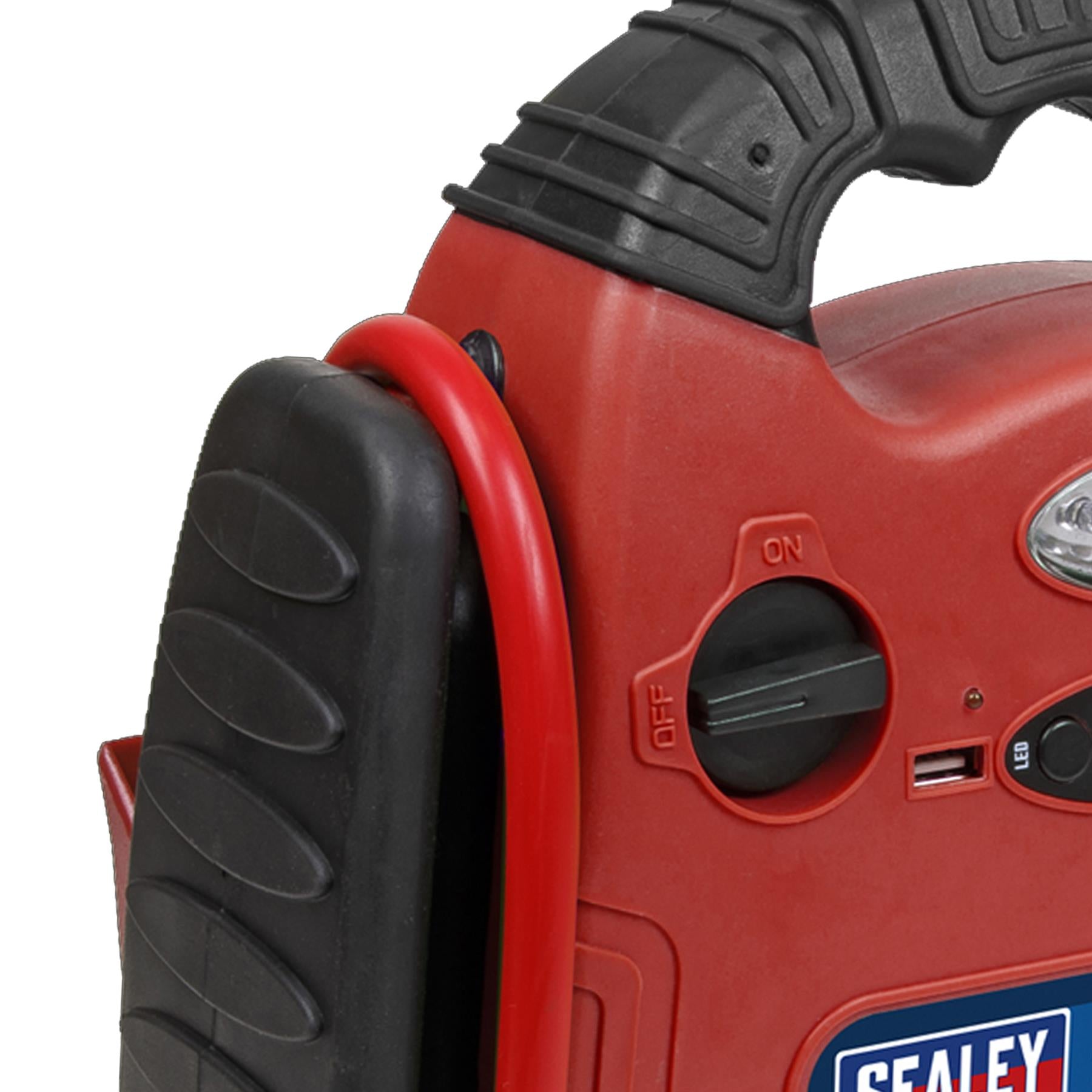 Sealey RoadStart Emergency Jump Starter with Compressor 12V 900A