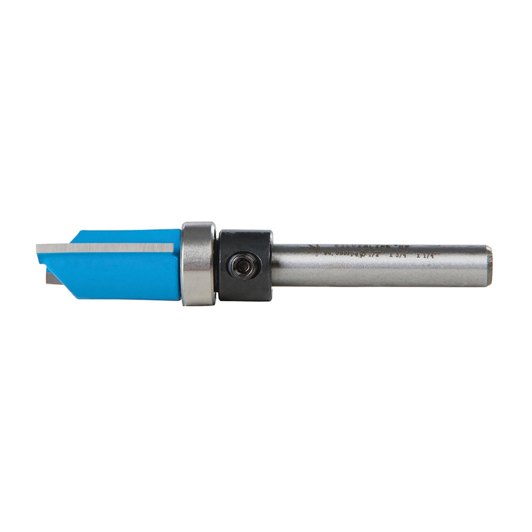 1/4" inch Shank Template Cutter Router Bit TCT 1/2" x 3/4" x 1/2"Twin Fluted Jig