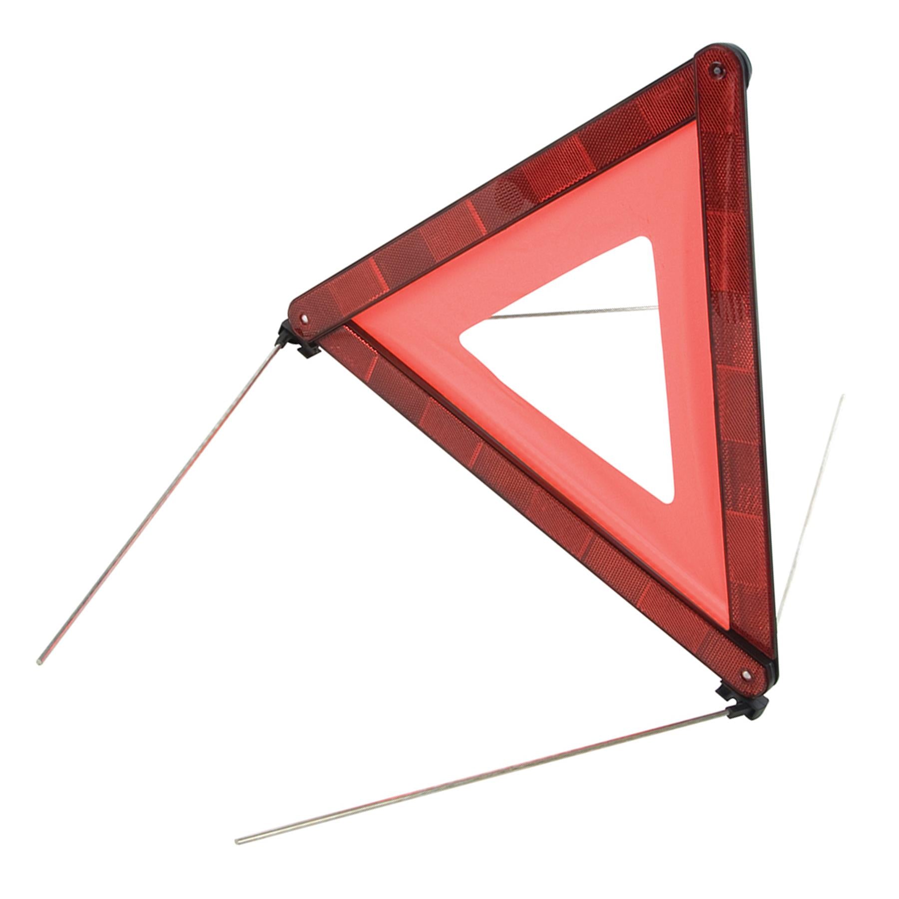Reflective Road Safety Folding Triangle - Conforms To European Standard Ece27