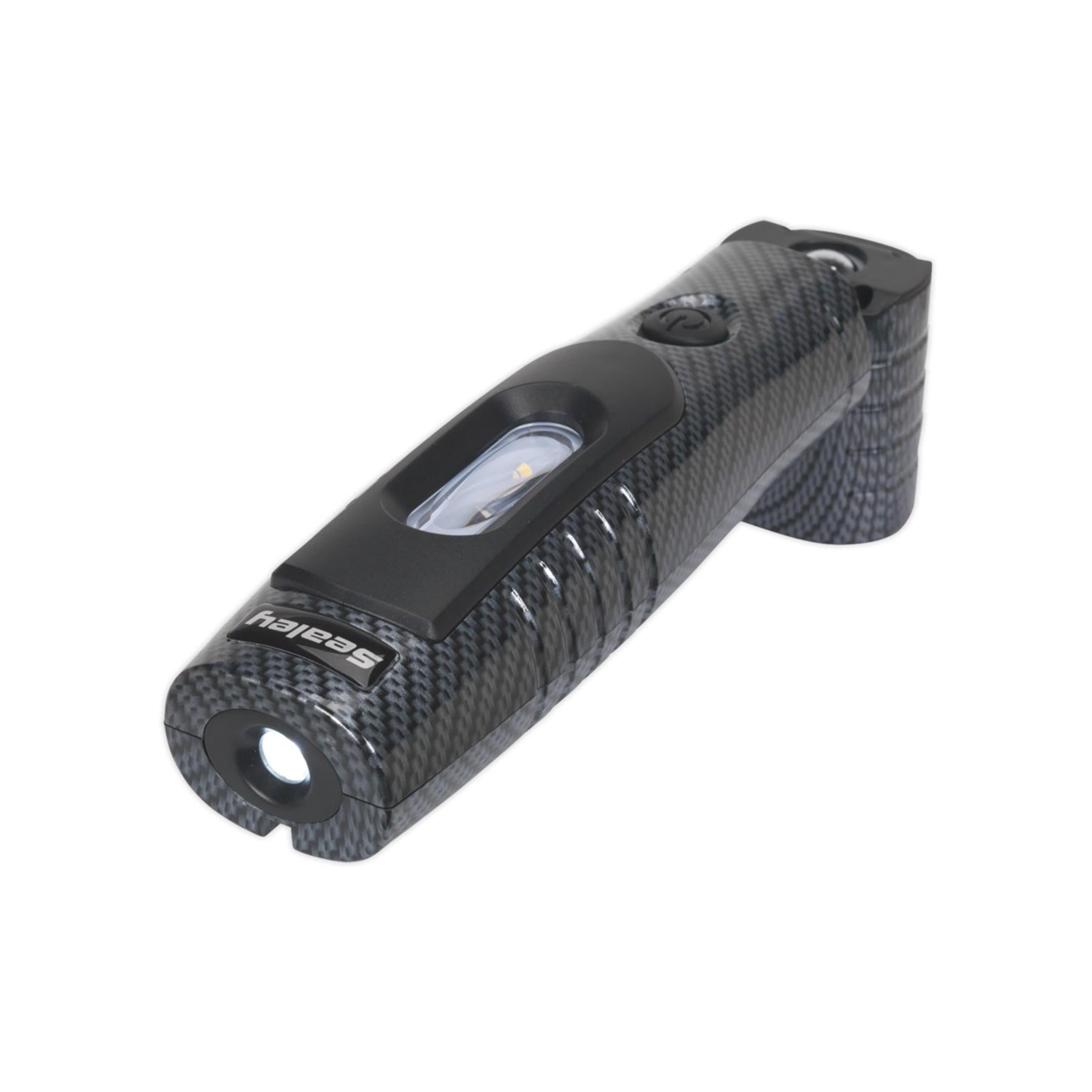 Sealey R/Charge 360 Insp Light 7 SMD & 3W SMD LED Carbon Fibre LI