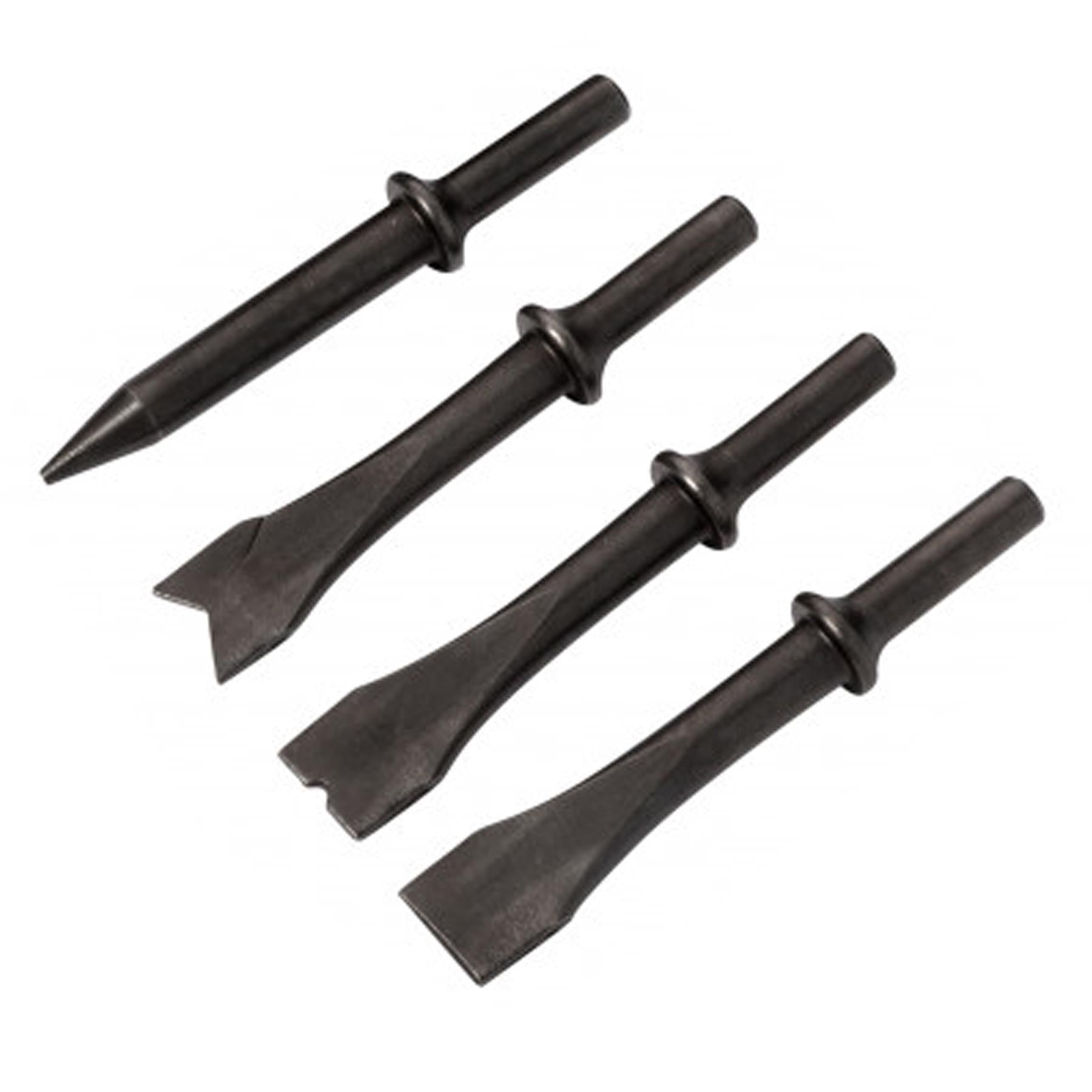 BlueSpot 150mm Heavy Duty Air Hammer Drill & Chisel Set + 4 Chisels 1/4" BSP Punch Cutter