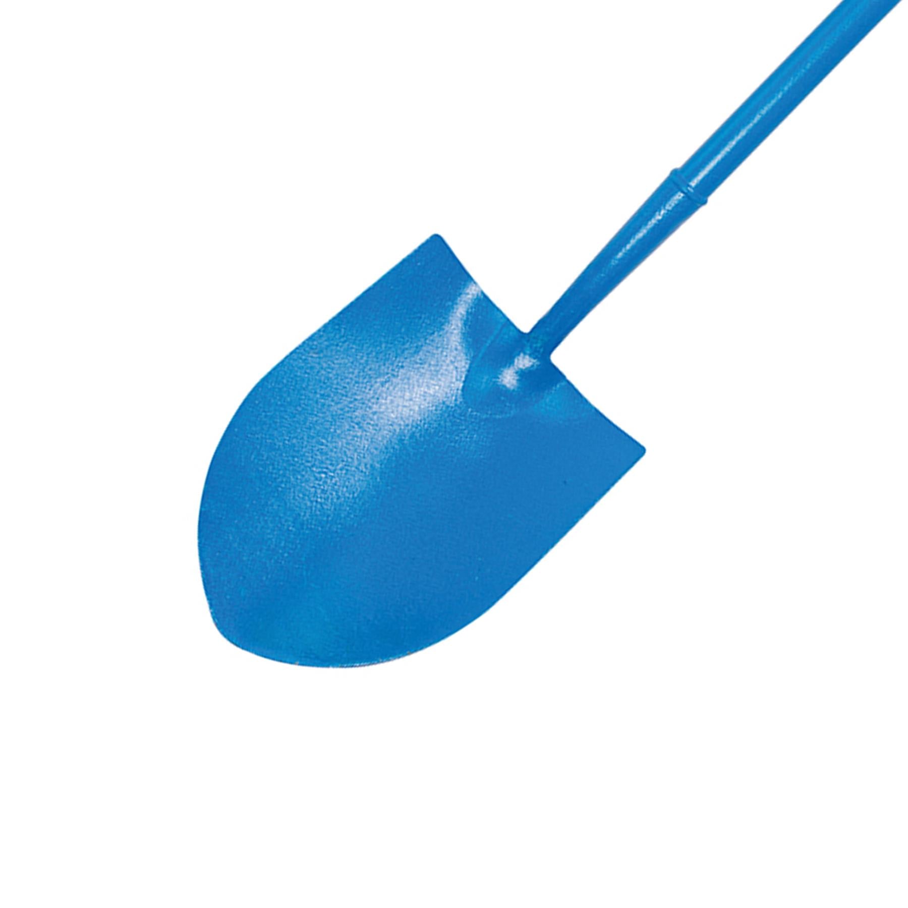 Forged Round Mouth Shovel 1100mm - Gardening Tool Blade L X W: 310 X 230mm