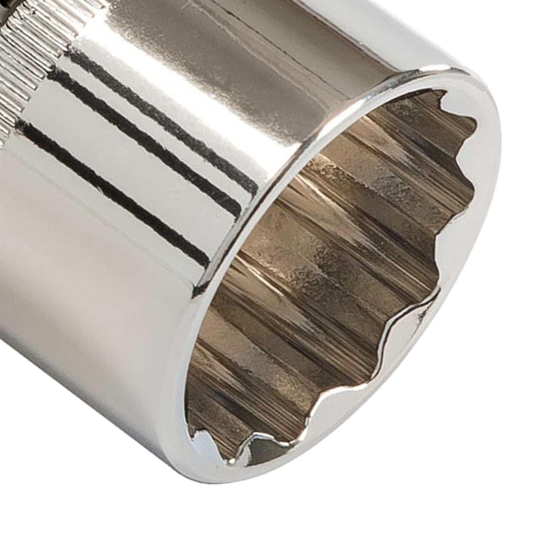 Socket 1/2" Drive 12pt Metric 12 Point Bi Hex Corrotion Resistant Socket 27mm
