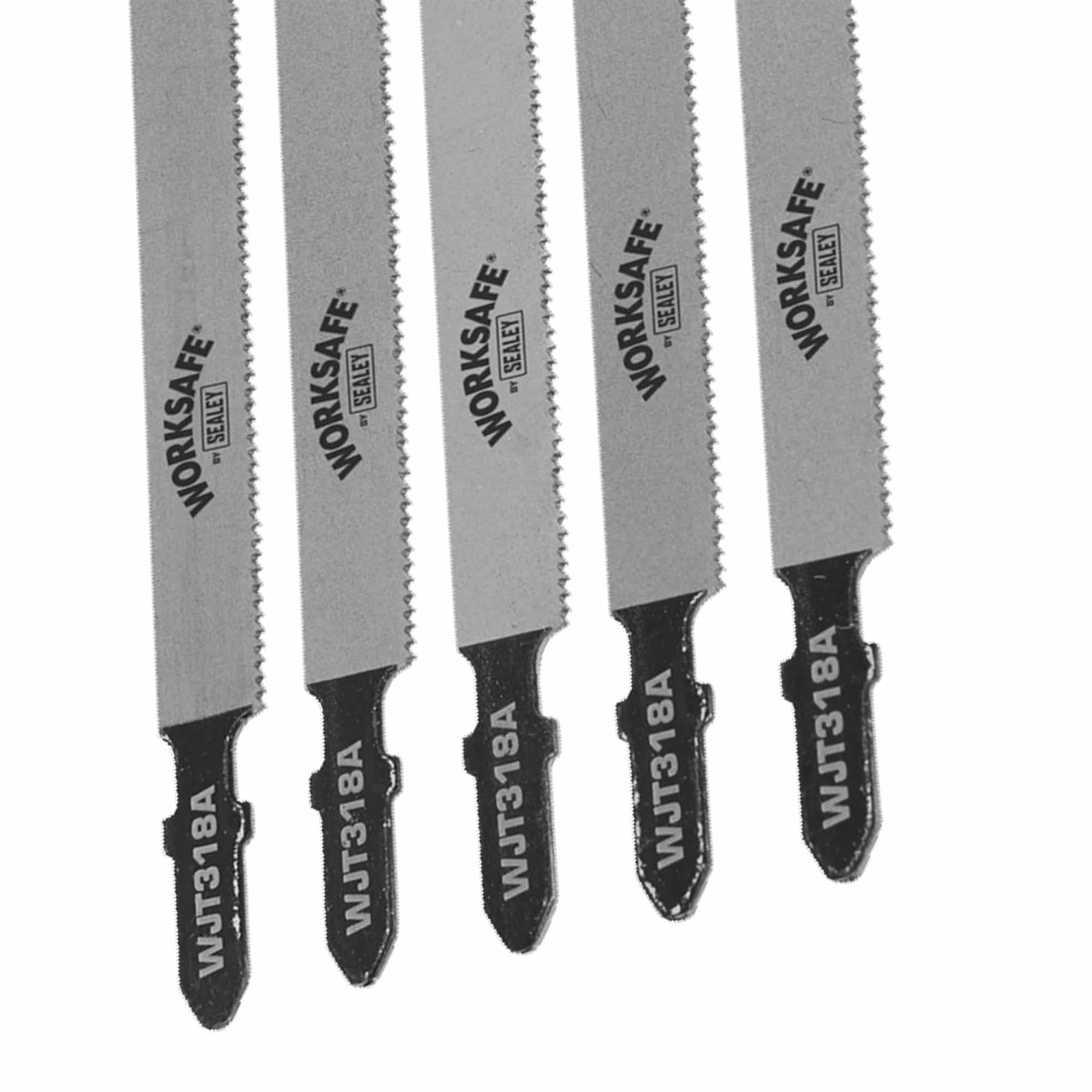 Jigsaw Blade 105mm 21tpi - Pack of 5. WJT318A. Sealey