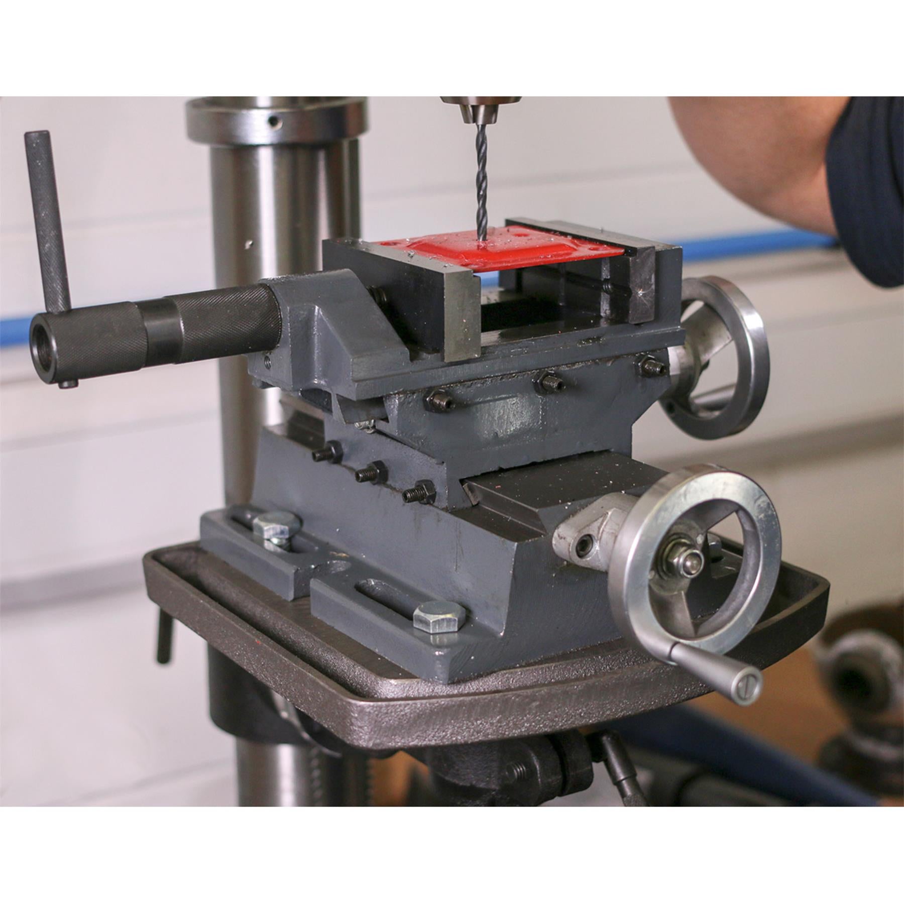 Sealey Cross Vice 100mm Professional Garage Workshop DIY