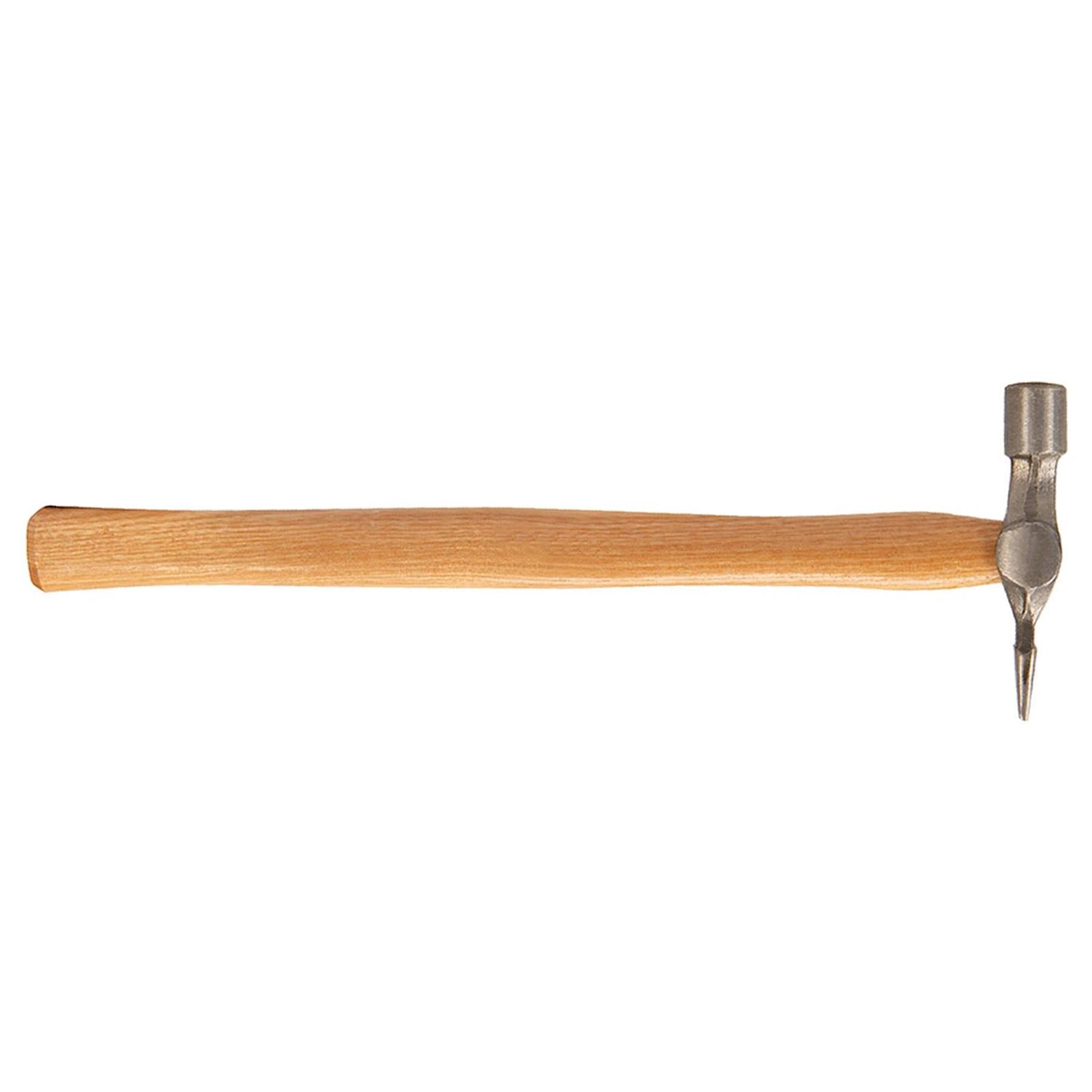 Hardwood Cross Pein Pin Hammer - 4Oz (113G) Forged Steel Polished Head