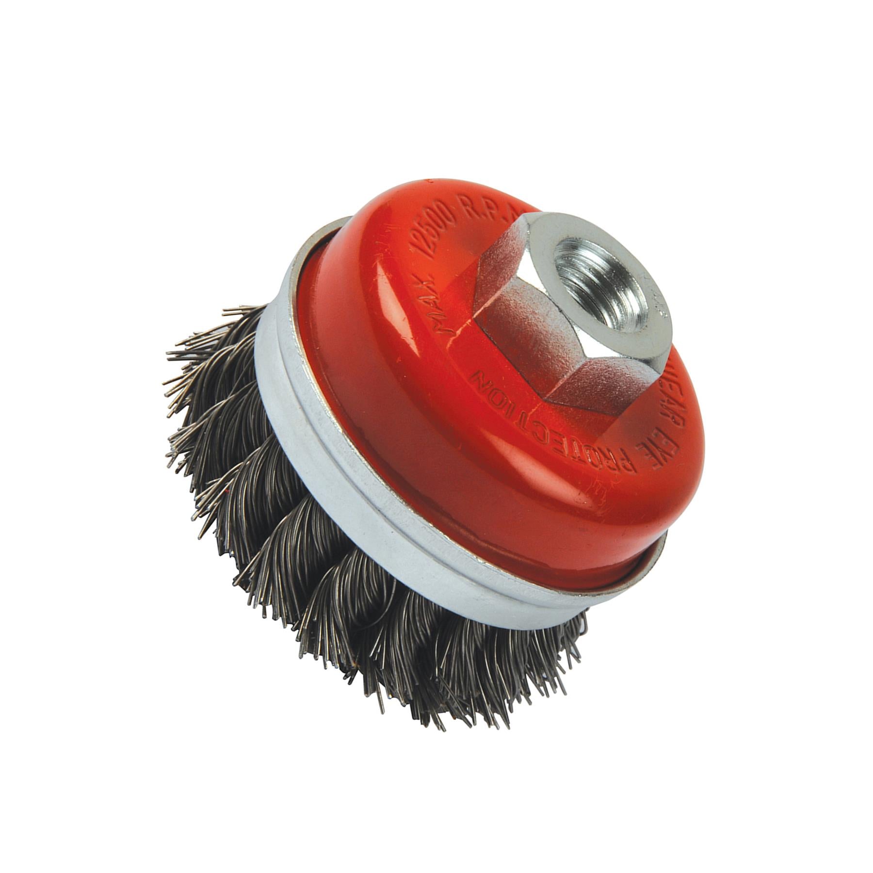 Steel Twist-Knot Cup 80mm Abrasive Grinding Paint Rust Removal DIY New
