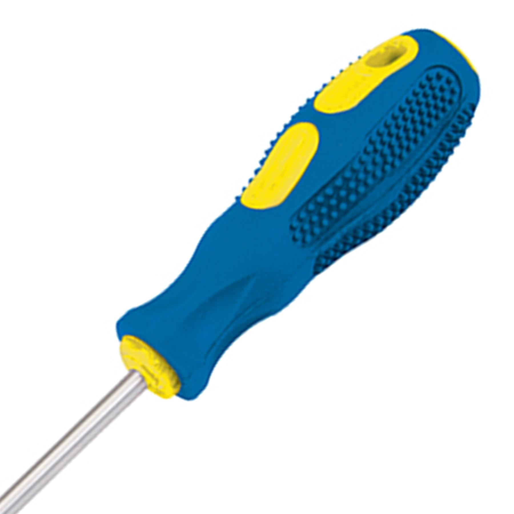 6Pce General Purpose Screwdriver Set Chrome Vanadium Steel Tempered Blade