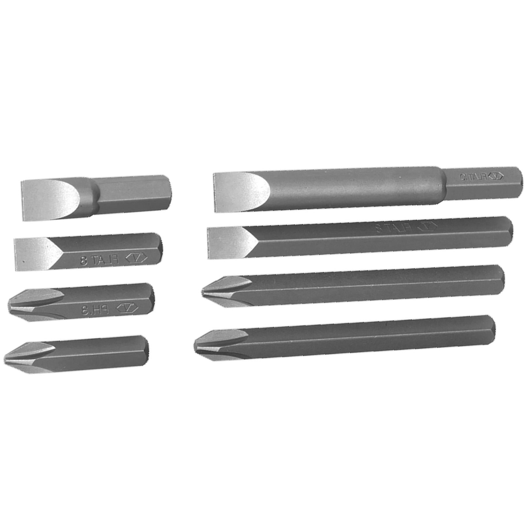 Sealey Impact Driver Set 10pc Protection Grip