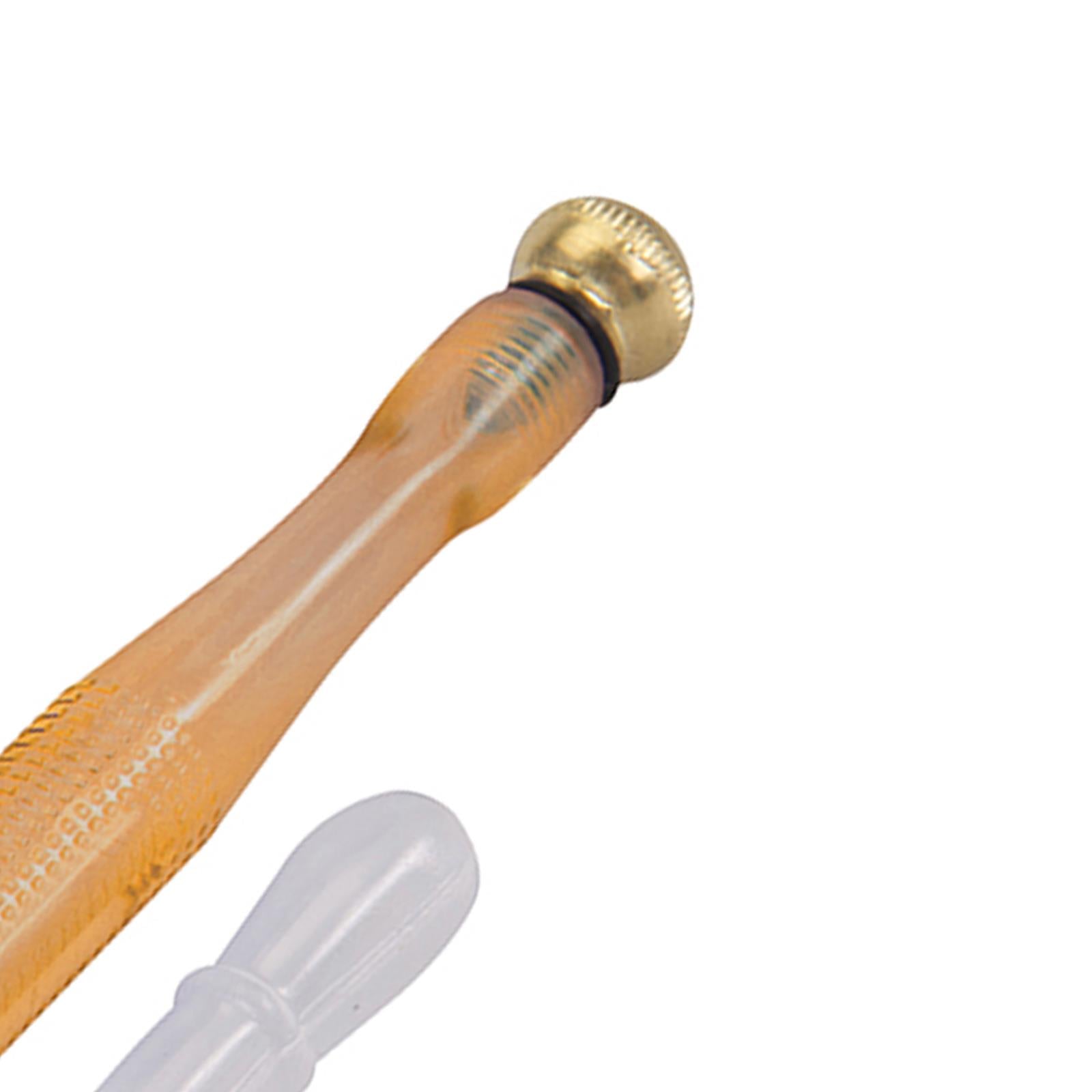 Lubricated Alloy Steel Glass Cutter 175mm Glazing Hardened Knurled Brass Grip