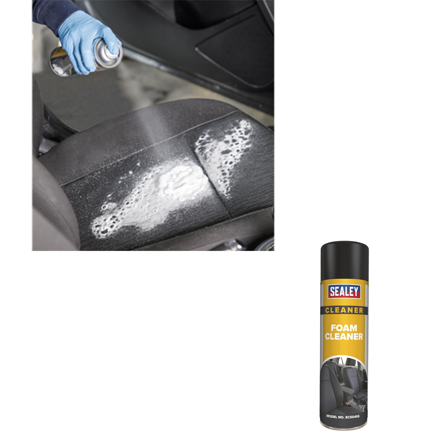 Sealey Foam Cleaner Multipurpose 500ml Single