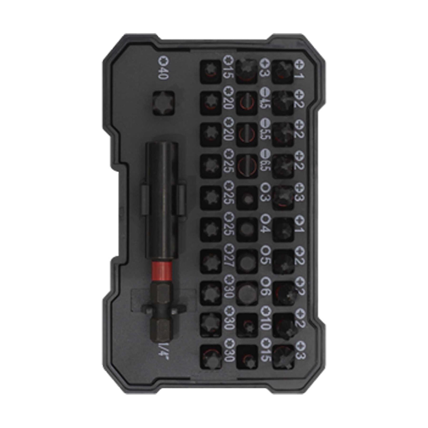 Sealey Power Tool Bit Set 32pc Impact Grade