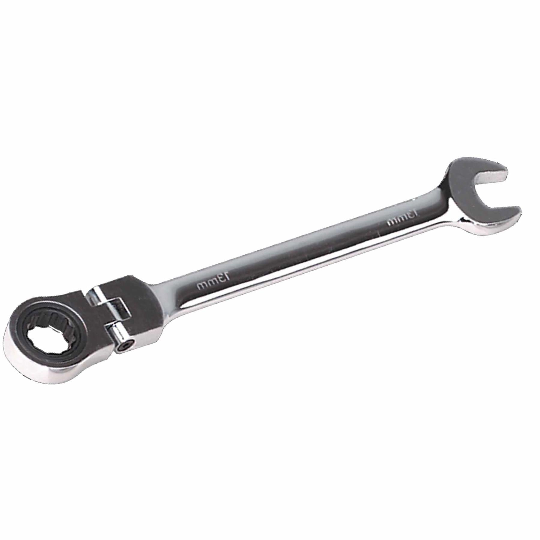 Flexi-Head Ratchet Combination Spanner 13mm. Sealey