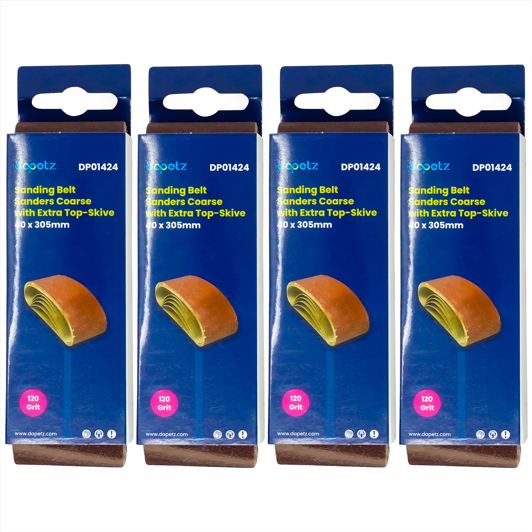 20 X 40mm X 305 mm 120 Grit Fine Sander Sanding Belt Belts 40 305 mm DIY