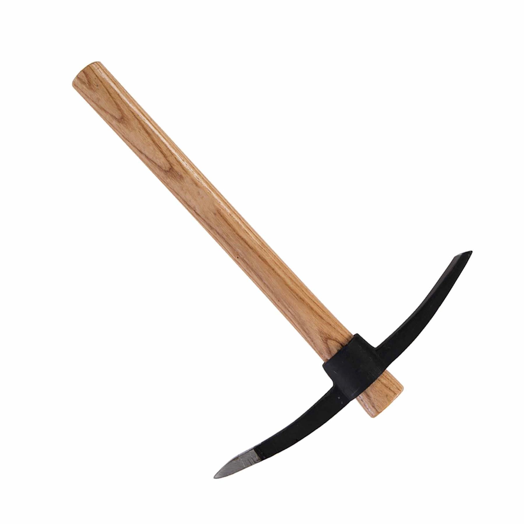 Hardwood Mortar Pick - 24Oz (680G) Forged Tempered Steel Powder-Coated Head