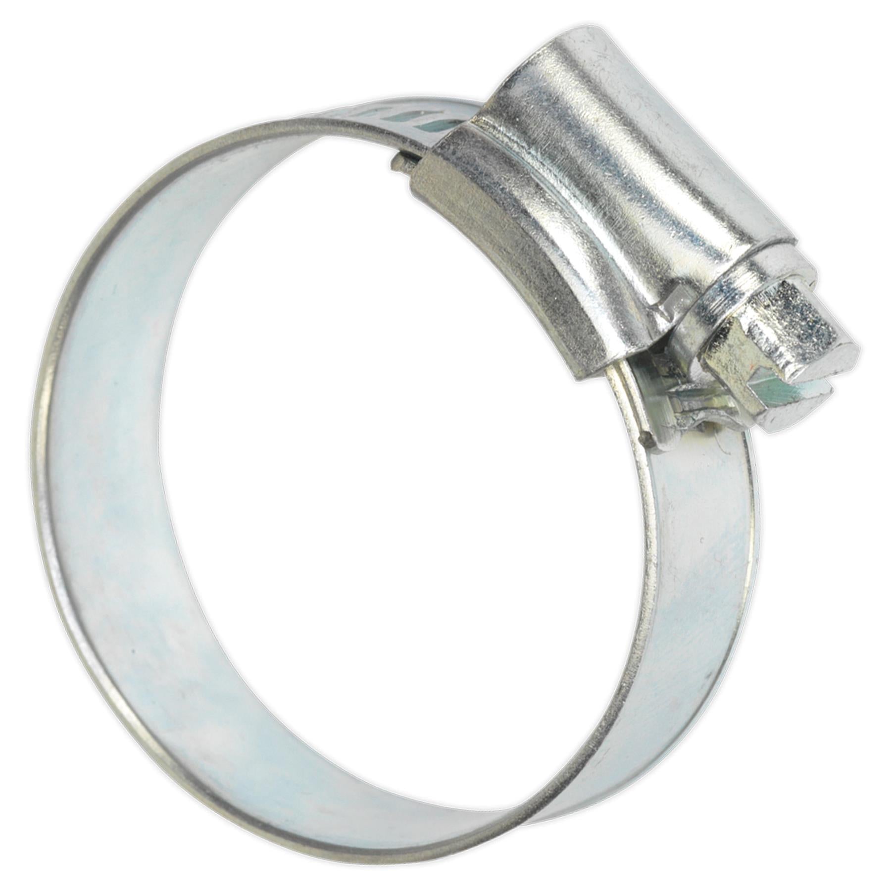 Sealey Hose Clip Zinc Plated 25-38mm Pack of 20