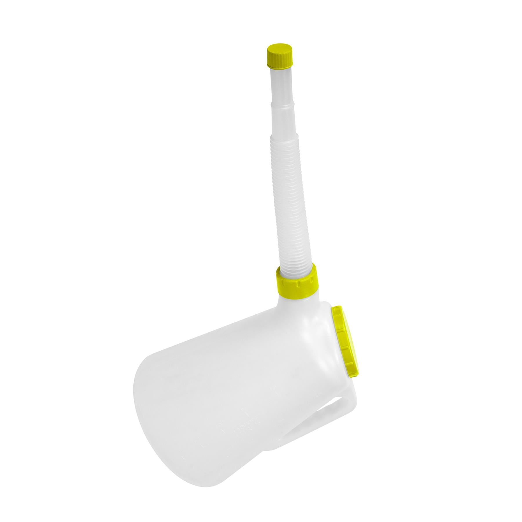 Sealey Oil Container with Lime Lid & Flexible Spout 5L