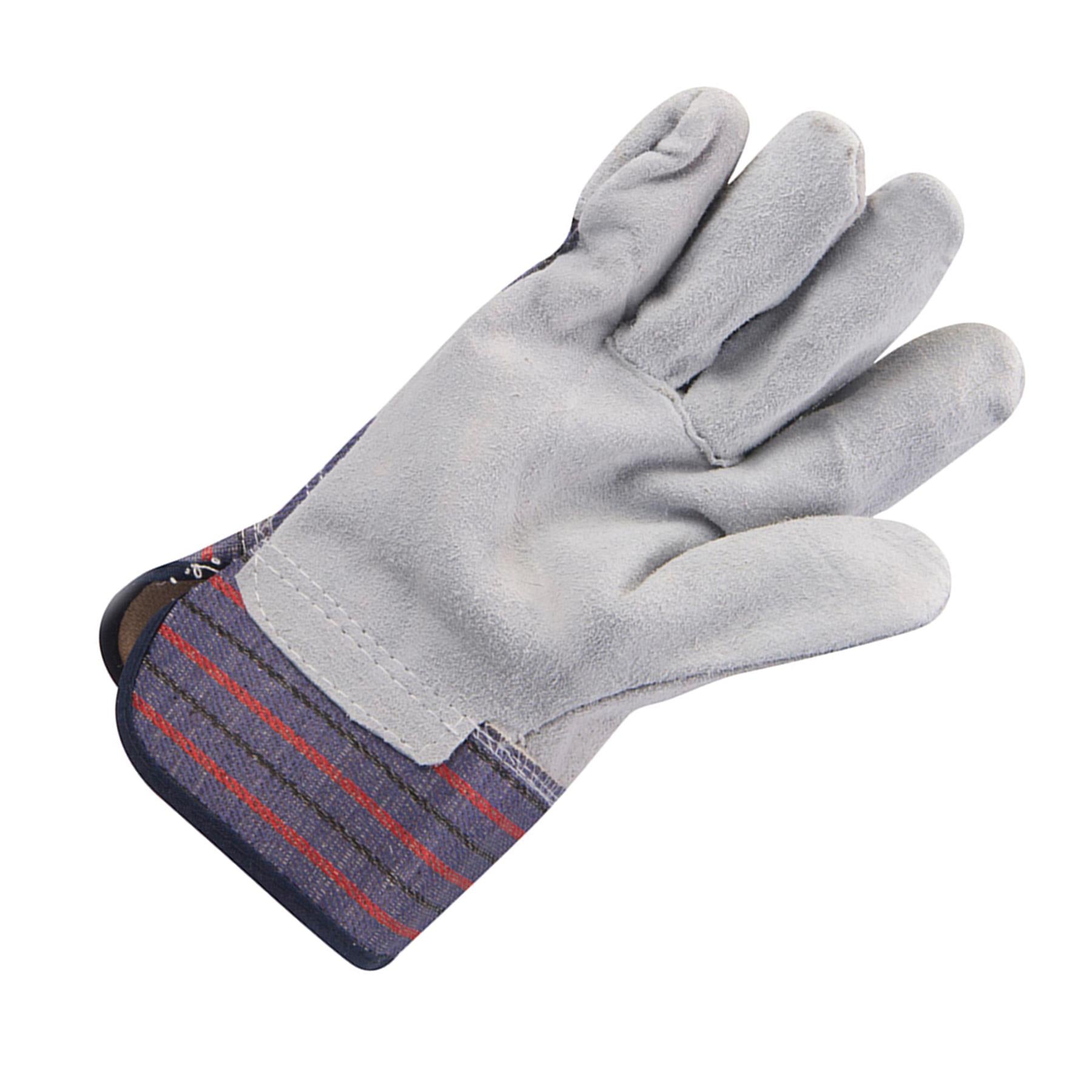 20 X Expert Rigger Gloves Chrome Leather Quality PPE Construction & General Use