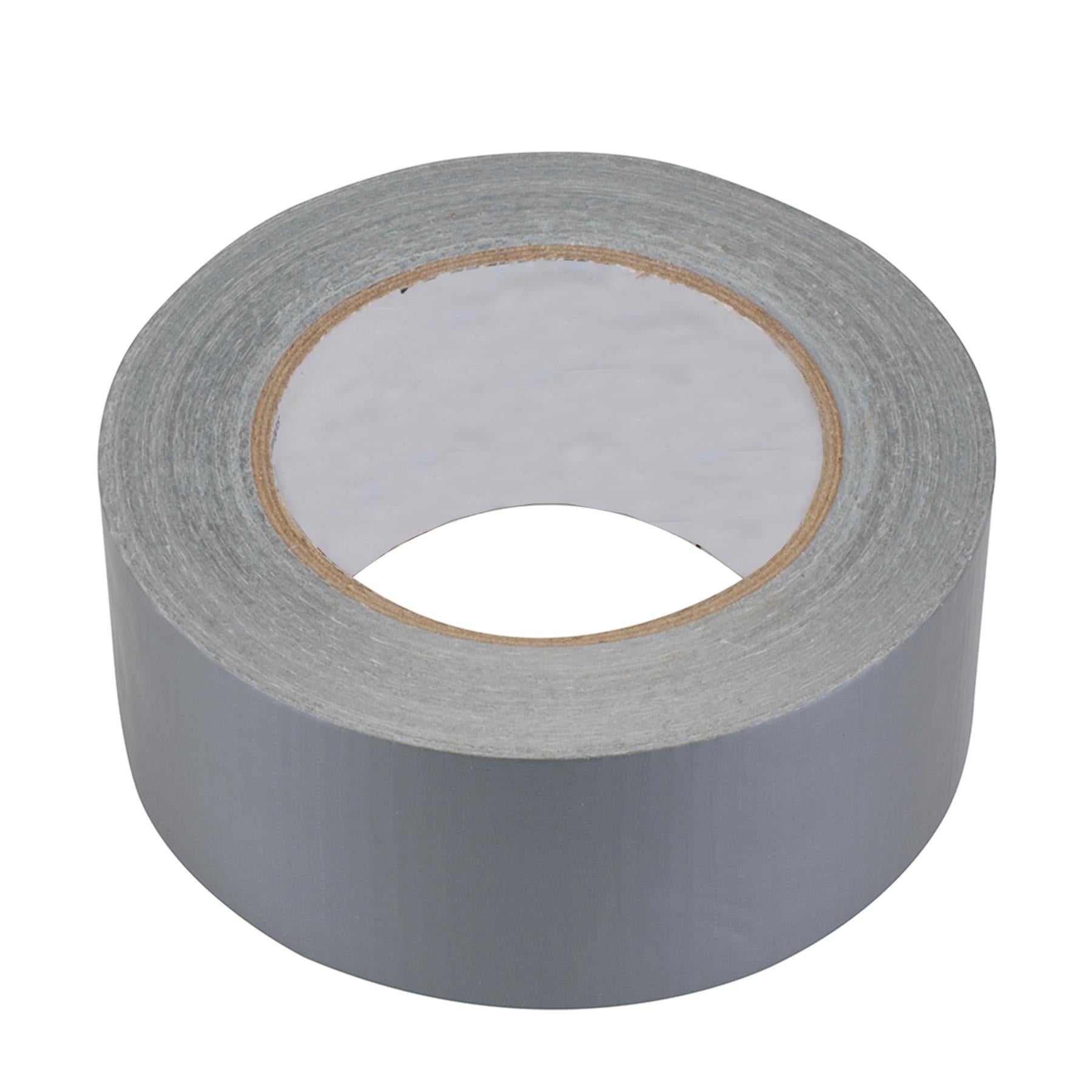 Duct Tape - 50mm X 50M Silver Polyethylene-Coated With Hot-Melt Glue Adhesive