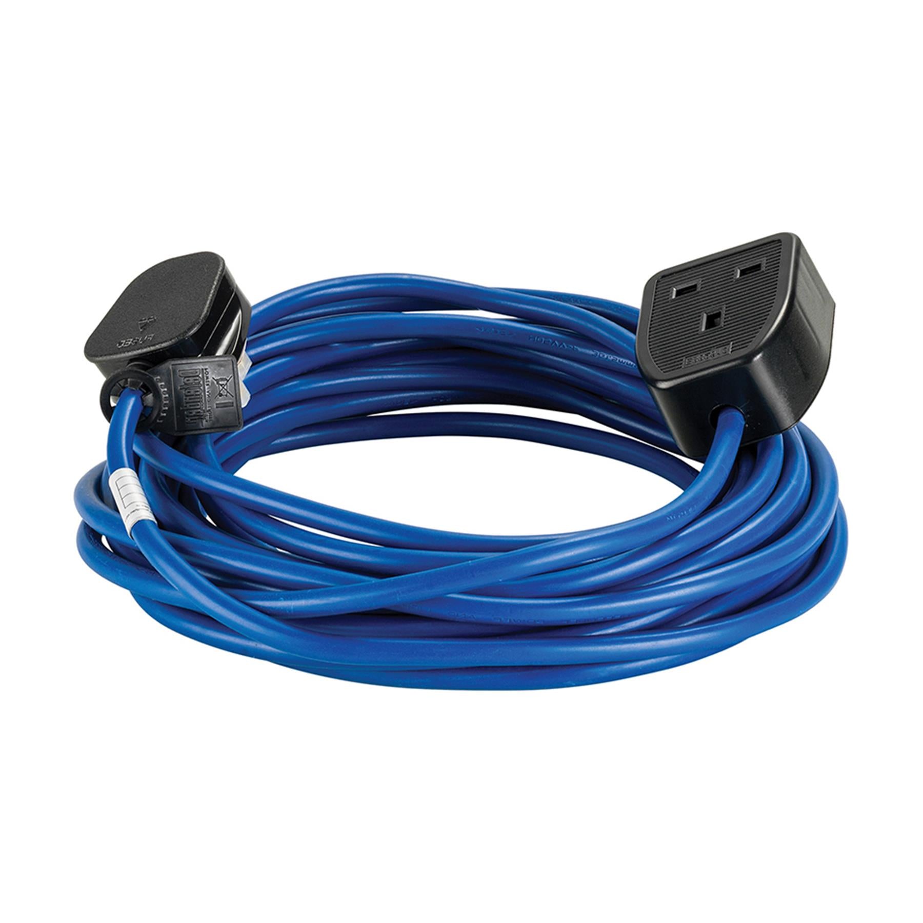 Defender Extension Lead Blue 1.5mm2 13A 10m 230V