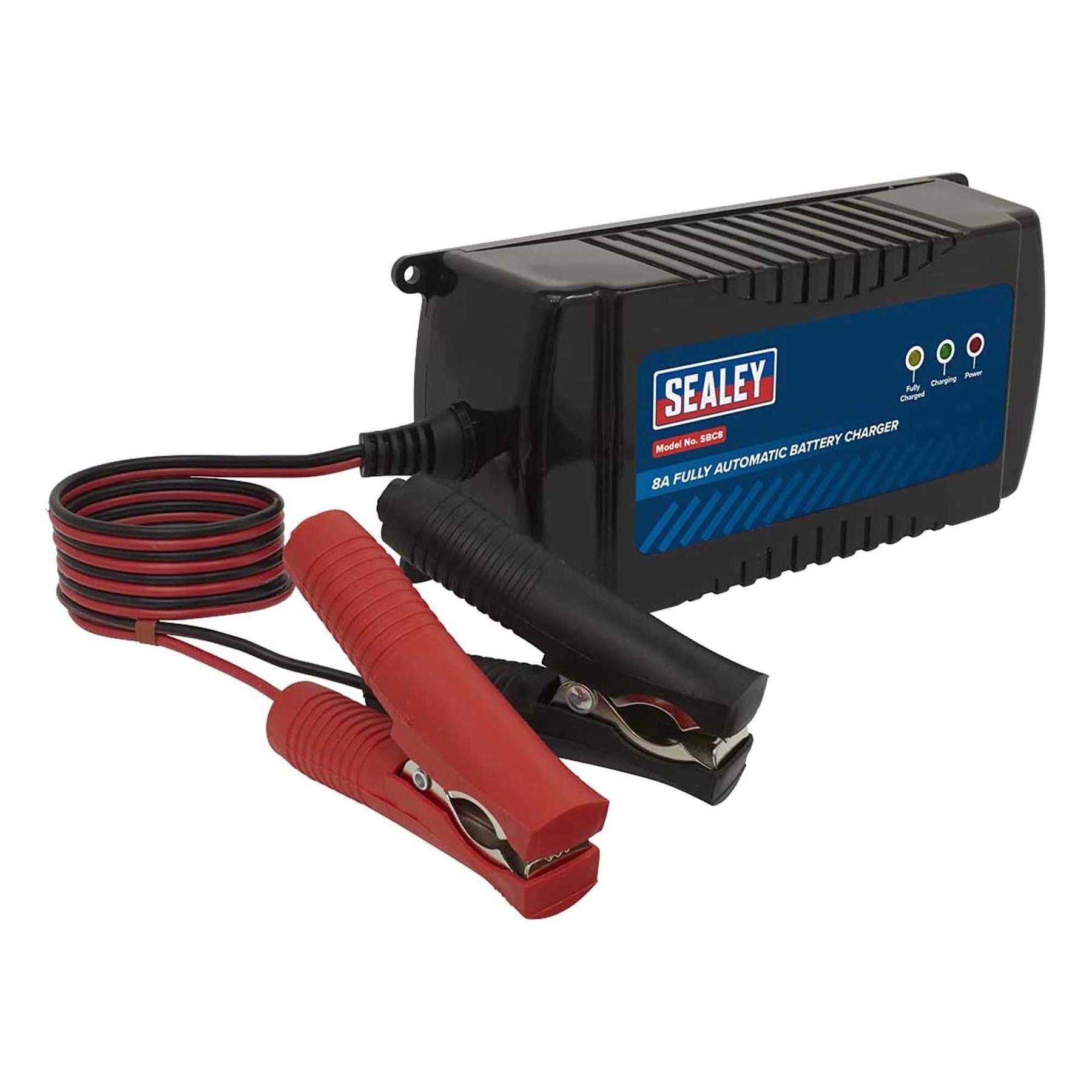 Sealey Battery Maintainer Charger 12V 8A Fully Automatic
