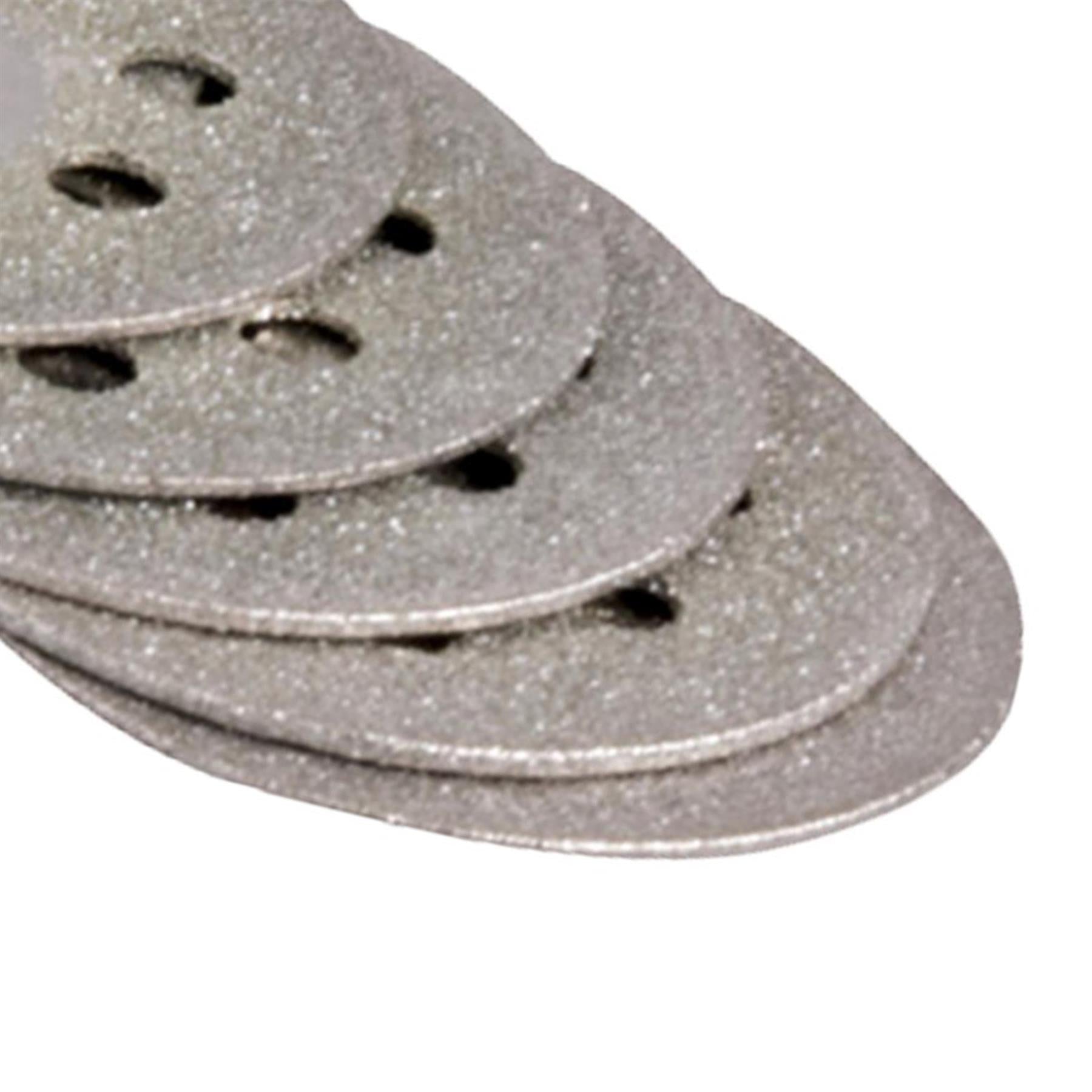 6Pce Rotary Tool Diamond Vented Cutting Disc Set - 22mm Dia Trimming And Shaping