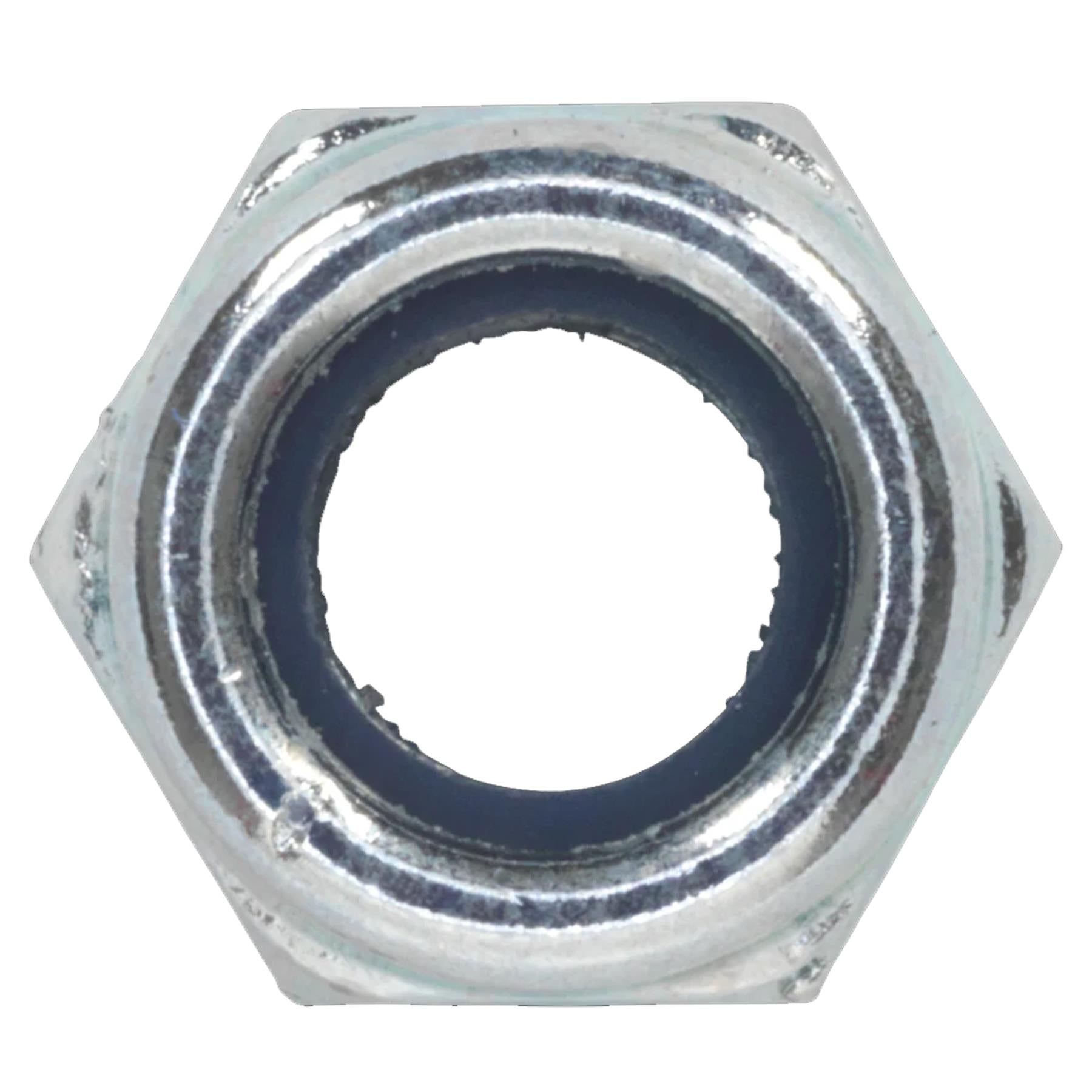Sealey Nylon Locknut M6 Zinc Pack of 100 NLN6