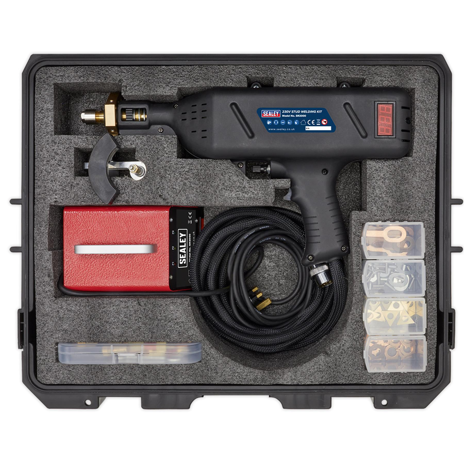 Sealey Stud Weding Kit 230V For Use On Steel or aluminium