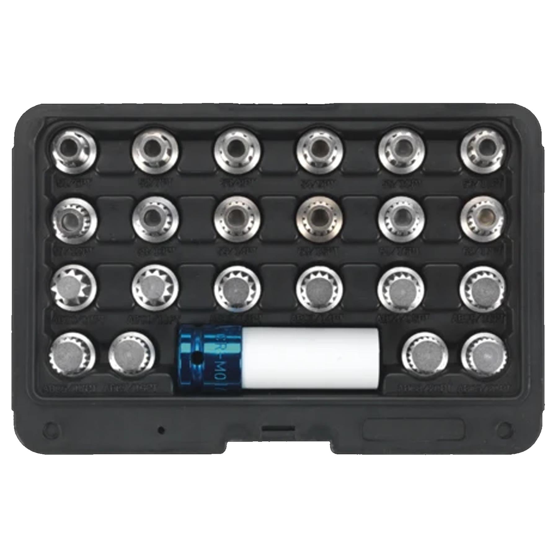 Sealey Locking Wheel Nut Key Set 23pc - VAG