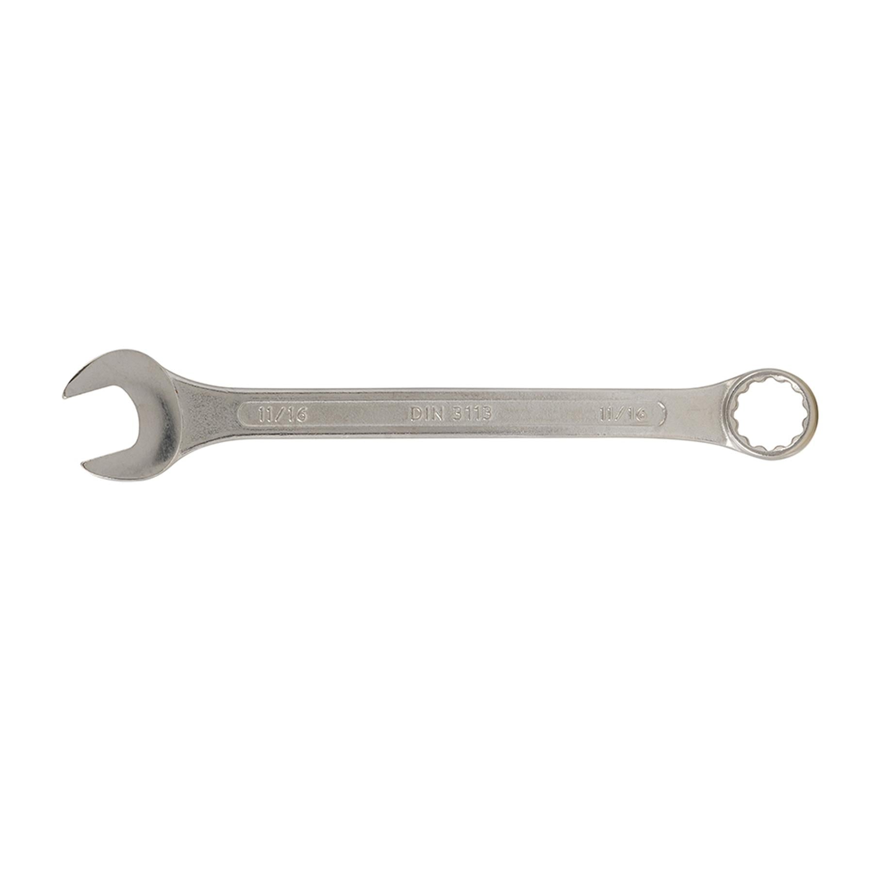Imperial/Af Combination Spanner Set Open Ended/Ring Chrome Vanadium Steel 6 Pce