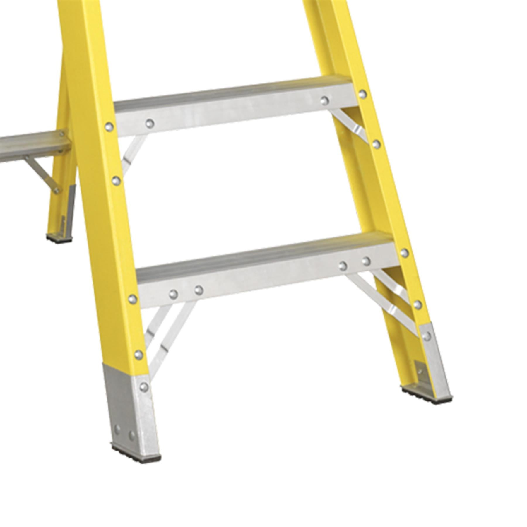 Sealey Fibreglass Step Ladder 6-Tread EN 131