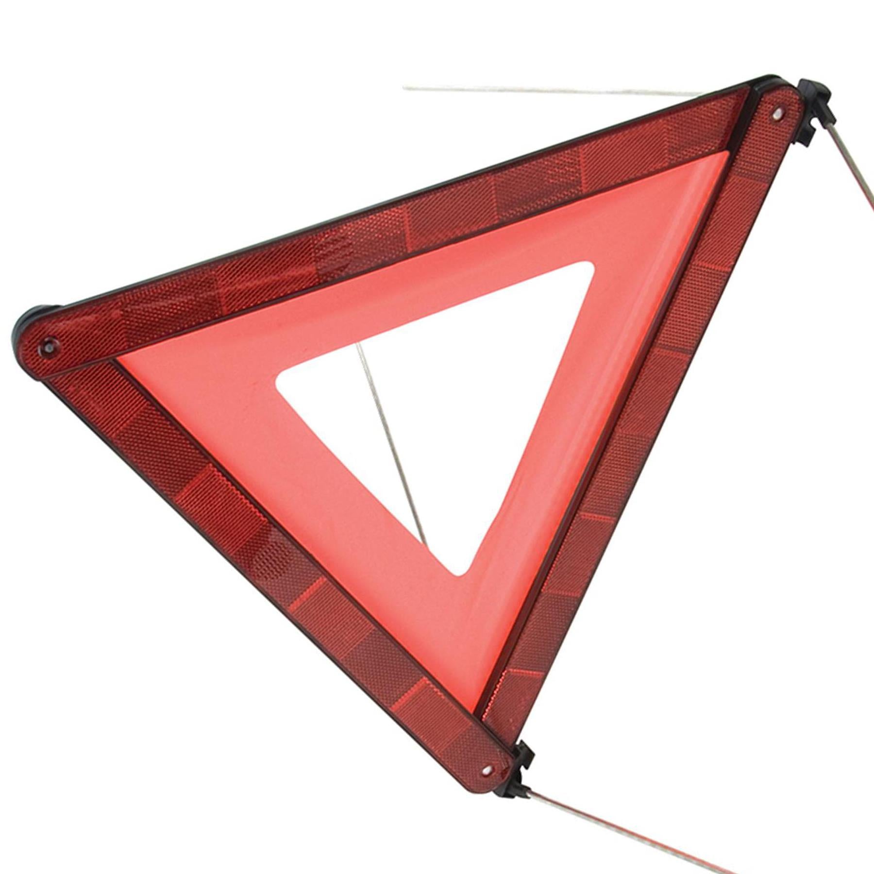 Reflective Road Safety Folding Triangle - Conforms To European Standard Ece27