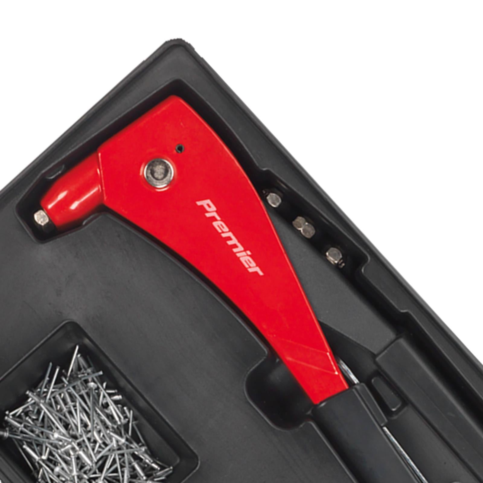 Sealey Tool Tray with Riveter & 400 Assorted Rivet Set