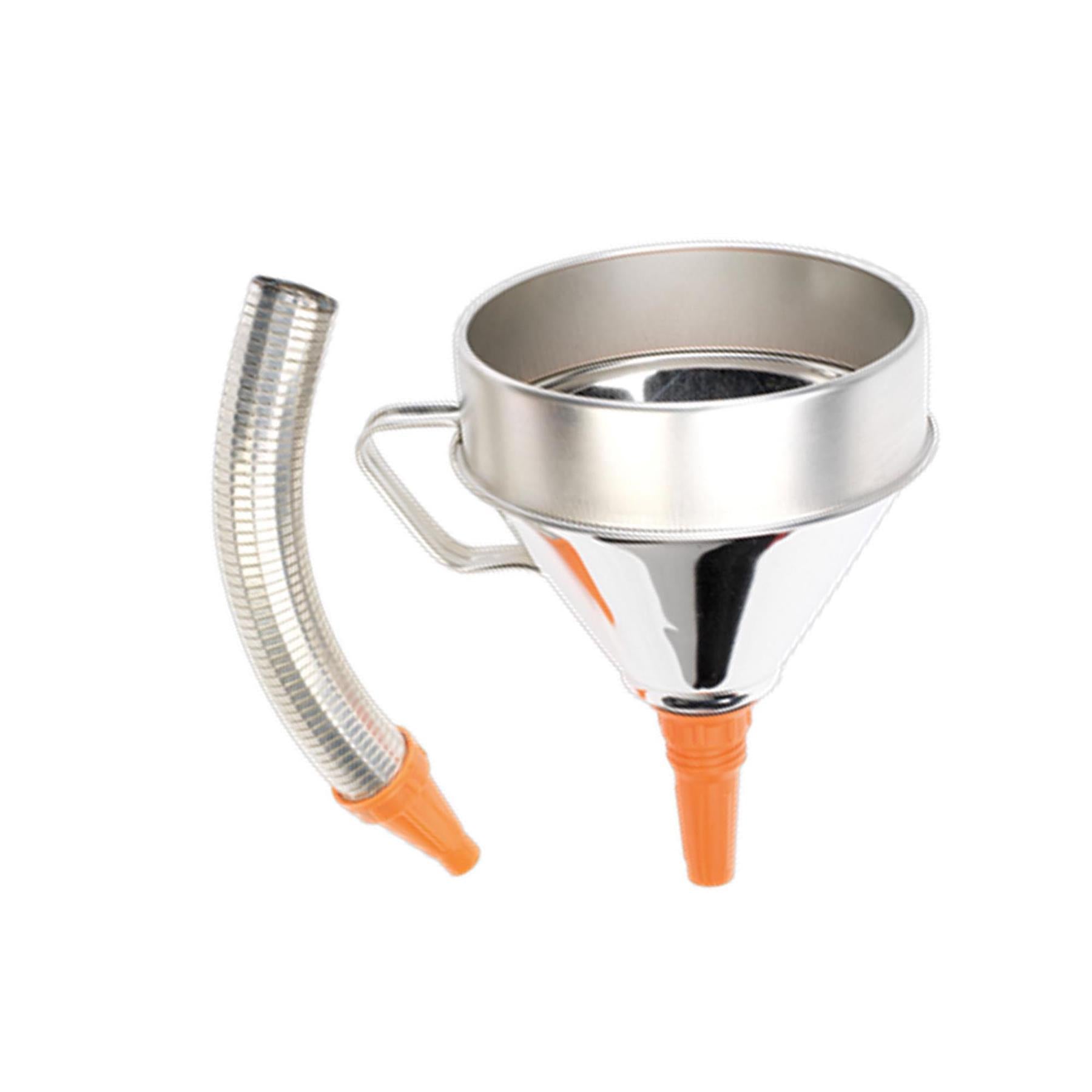Sealey Funnel Metal with Flexible Spout & Filter �160mm