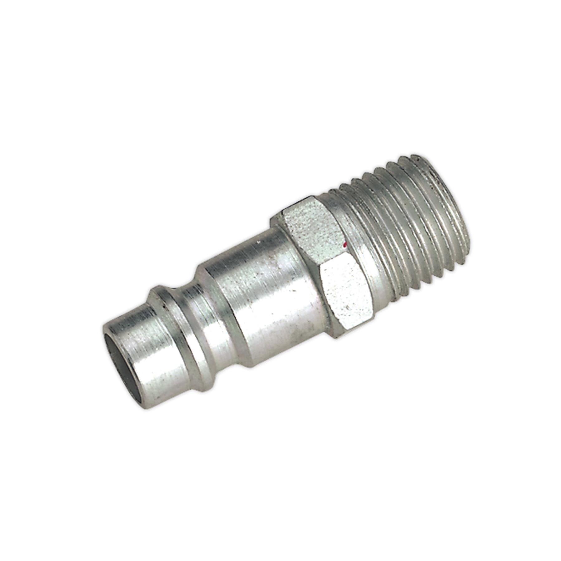 Sealey Screwed Adaptor Male 1/4"BSPT Pack of 2