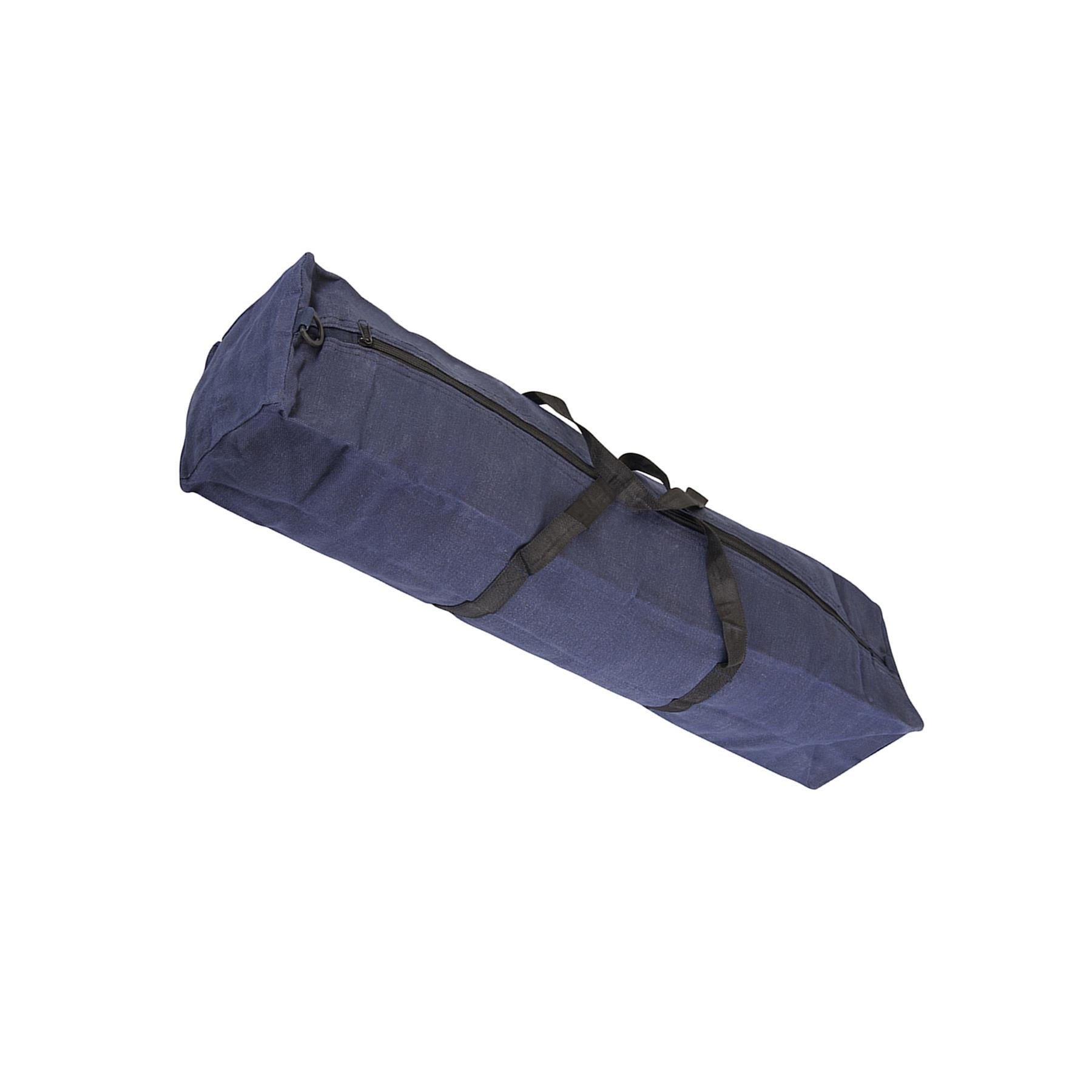 Heavy Duty Cotton Canvas Tool Bag Strong Handles Zip 3 Sizes 760mm