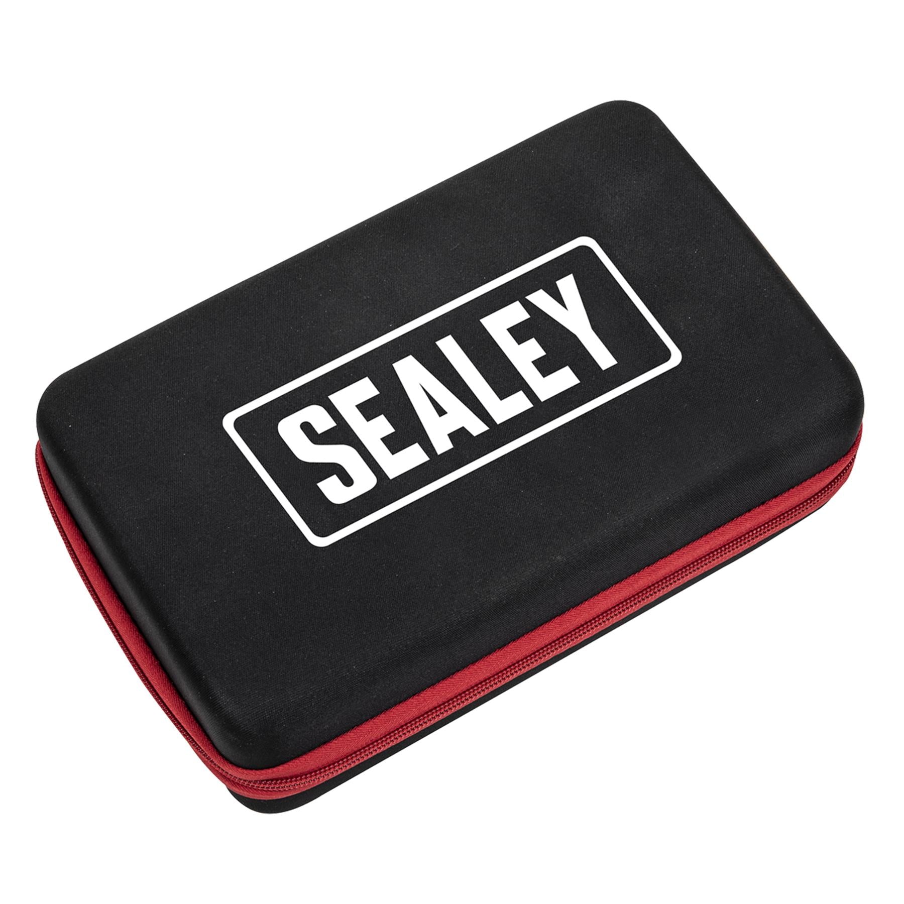 Sealey MAC10S 12V Tyre Inflator + Emergency Puncture Sealant Kit